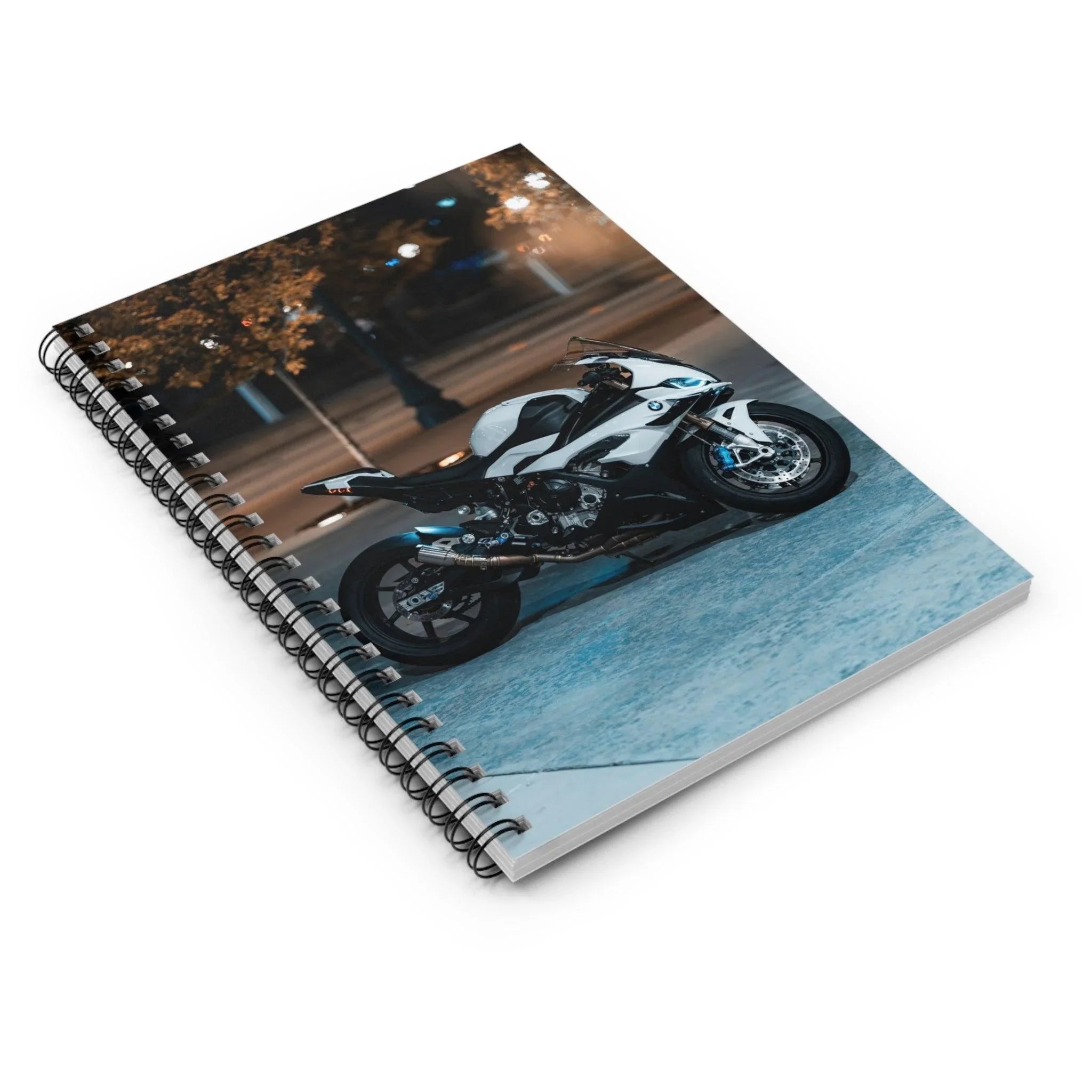 BMW S1000RR Motorcycle Spiral Notebook #082 - Throttle Designs