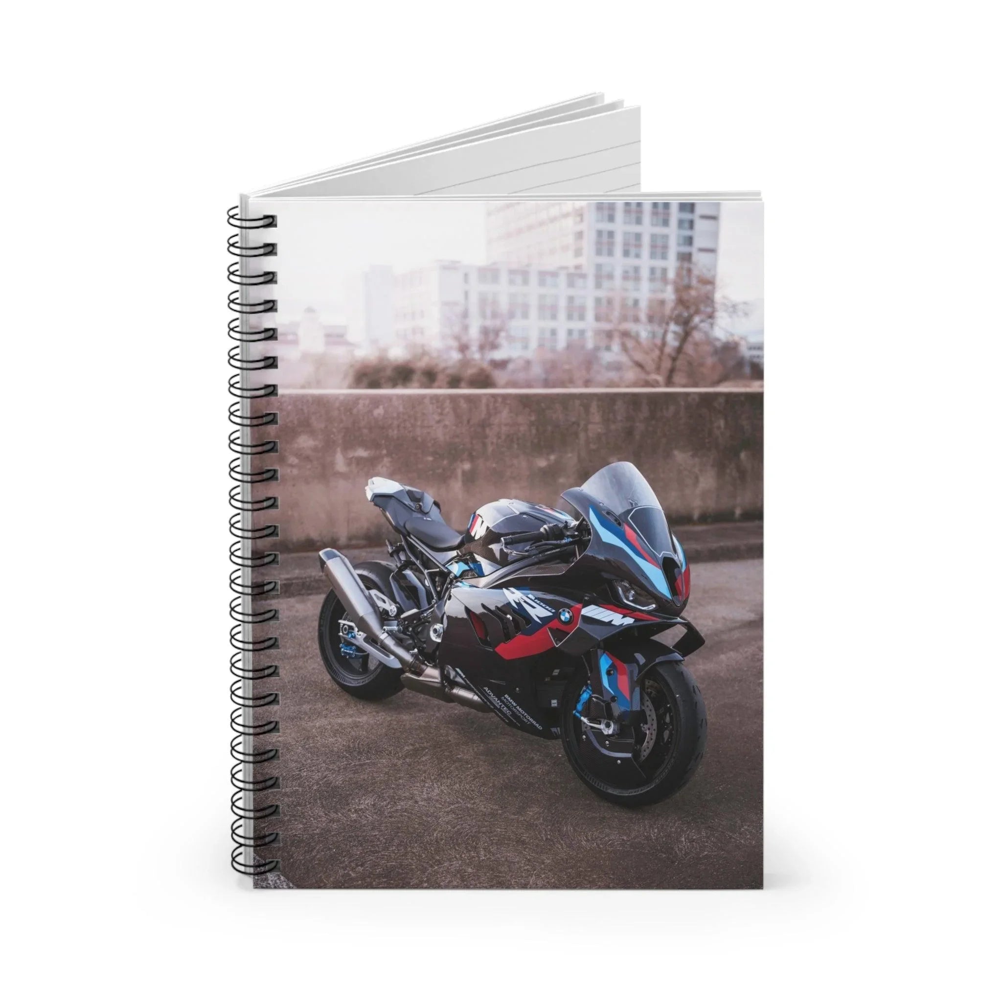 BMW M1000RR Motorcycle Spiral Notebook #005 - Throttle Designs