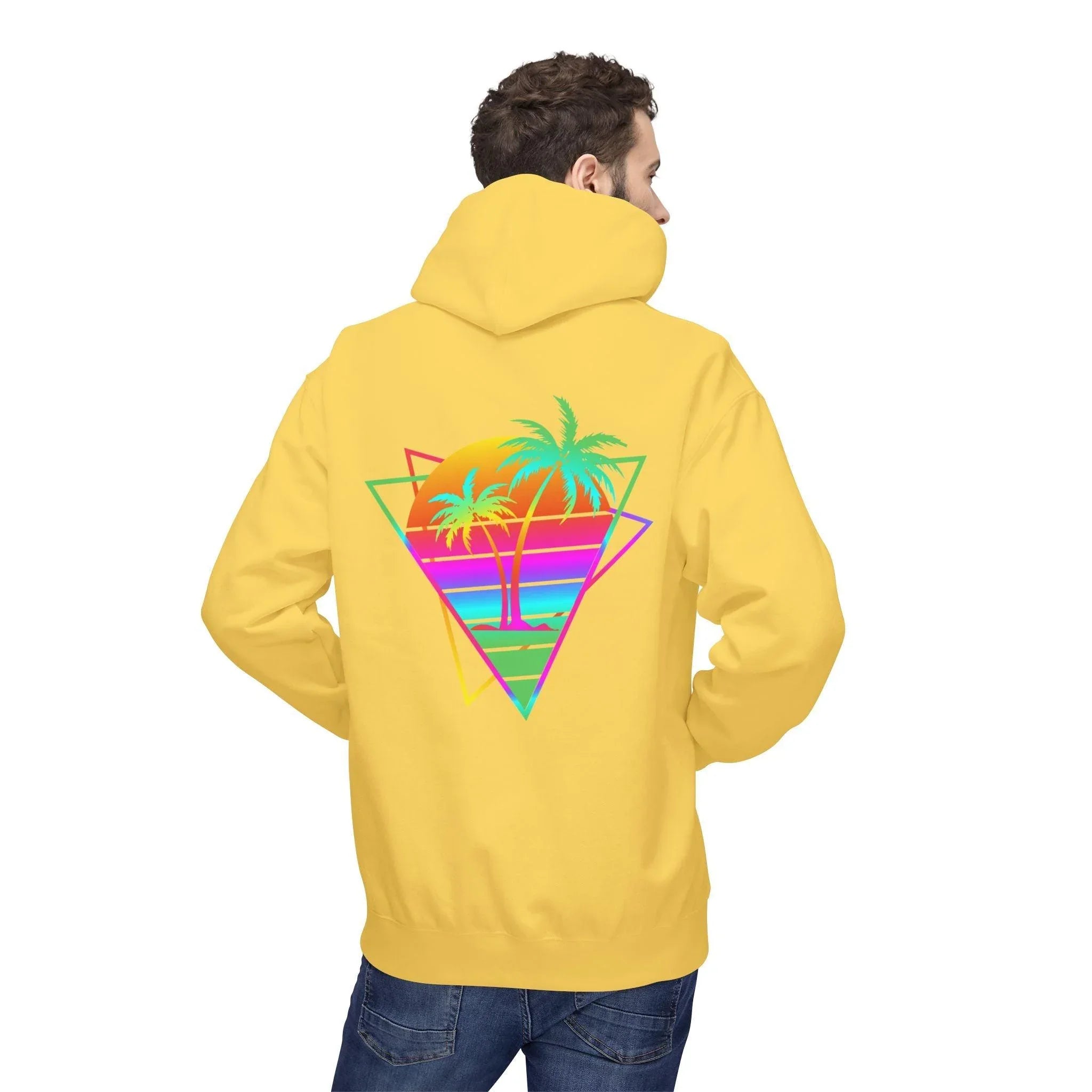 Vaporwave Vintage Fleece Hoodie for Ultimate Comfort and Style