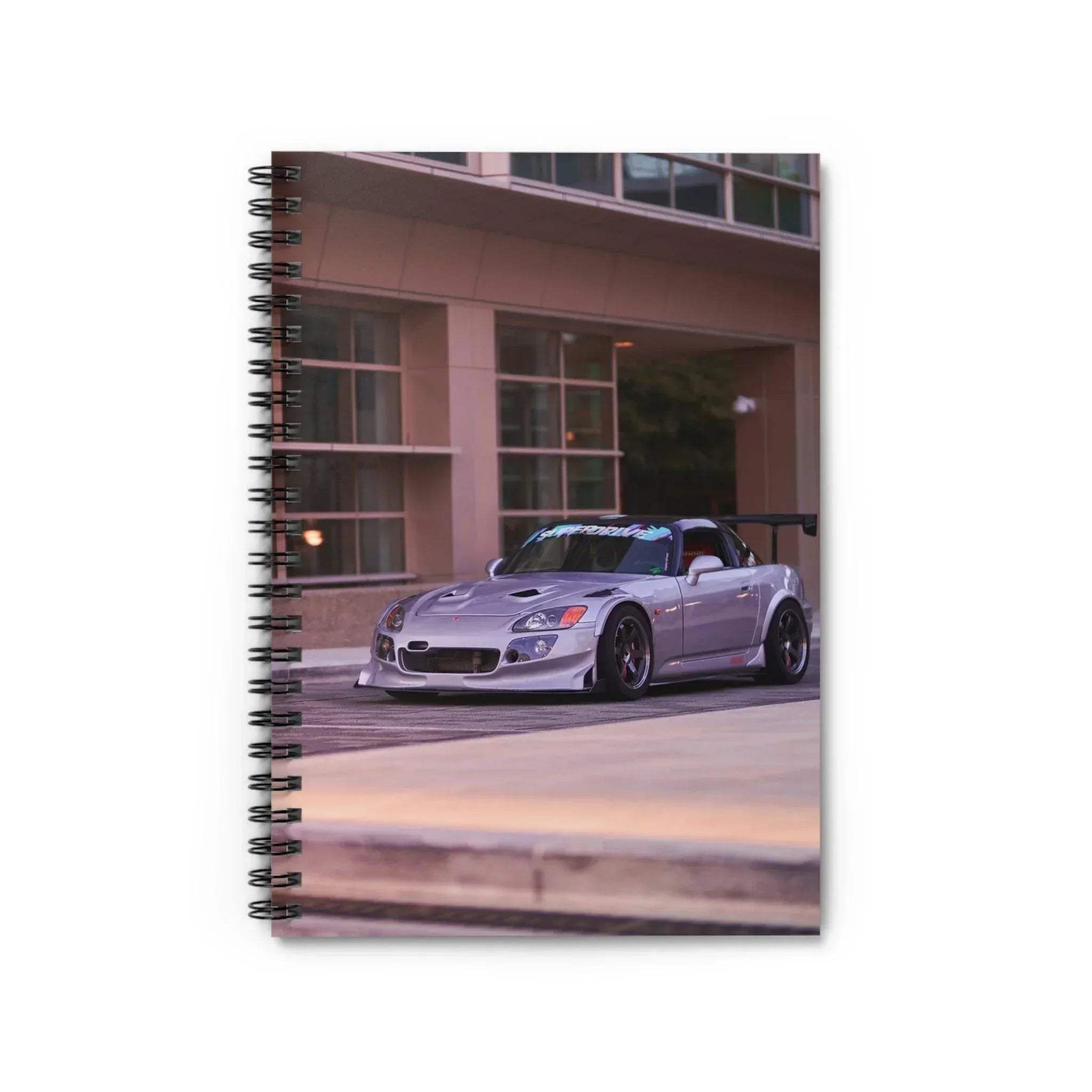 Honda S2000 Automotive Spiral Notebook #010 - Throttle Designs