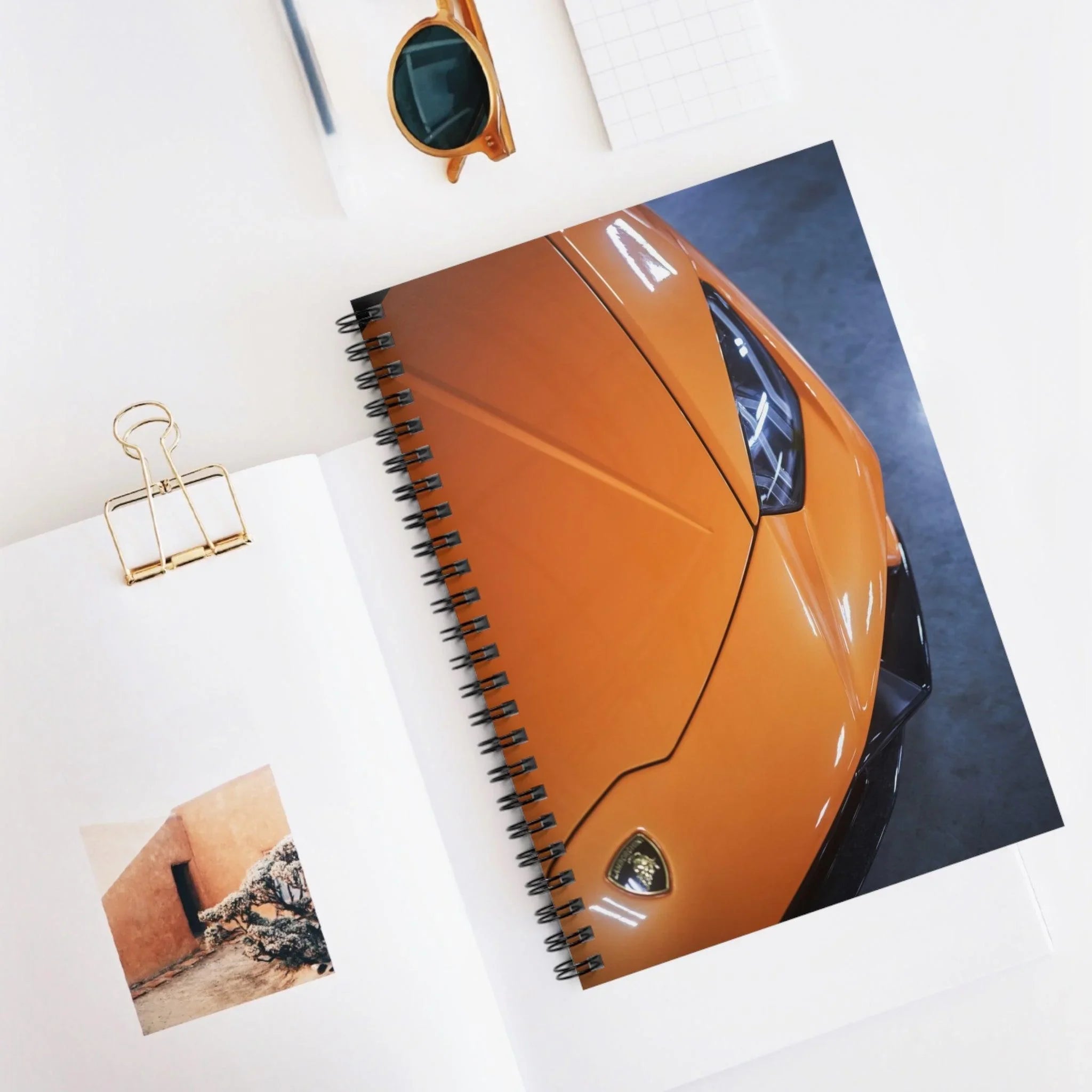 Lamborghini Huracan Automotive Spiral Notebook #038 - Throttle Designs