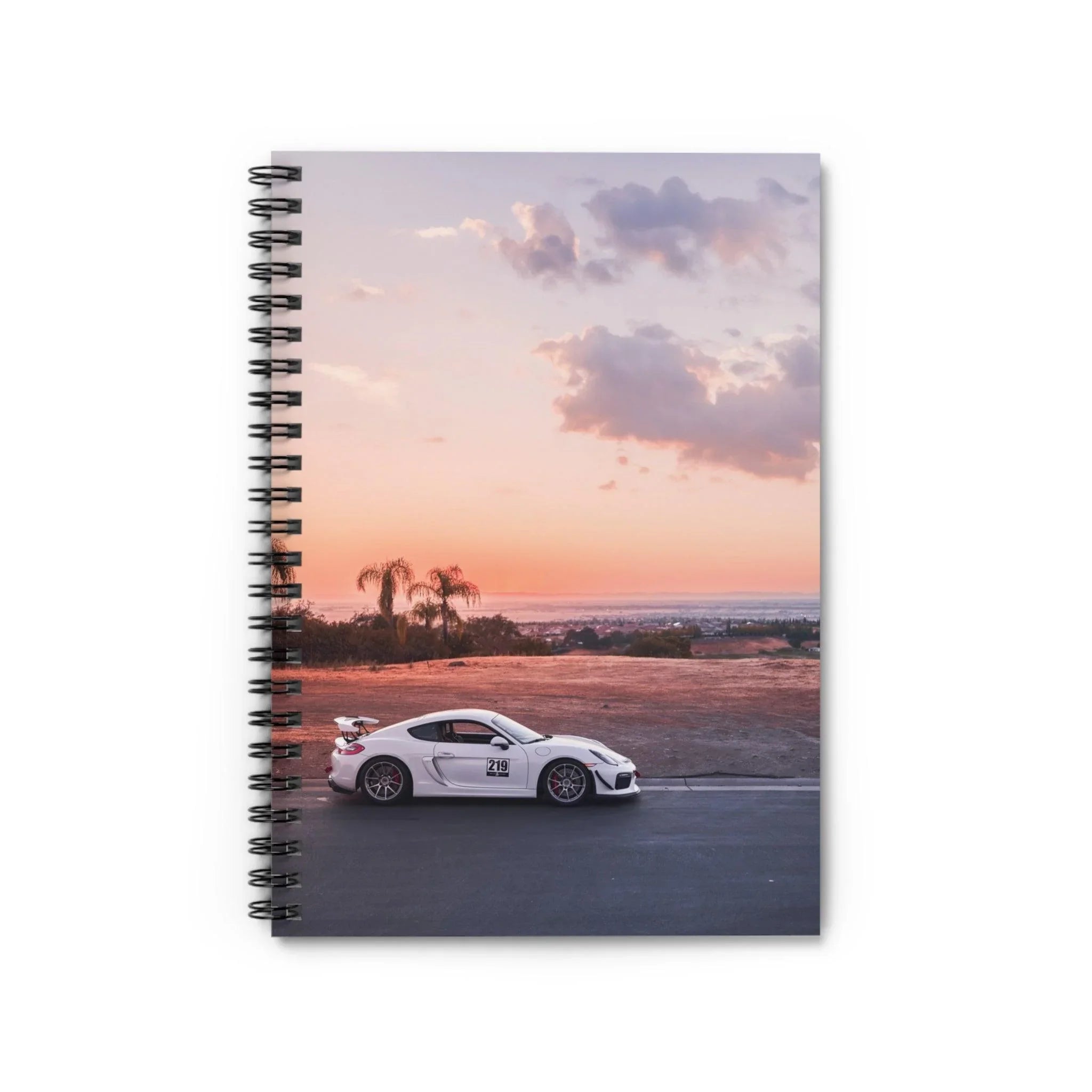 Porsche GT4 Automotive Spiral Notebook #005 - Throttle Designs