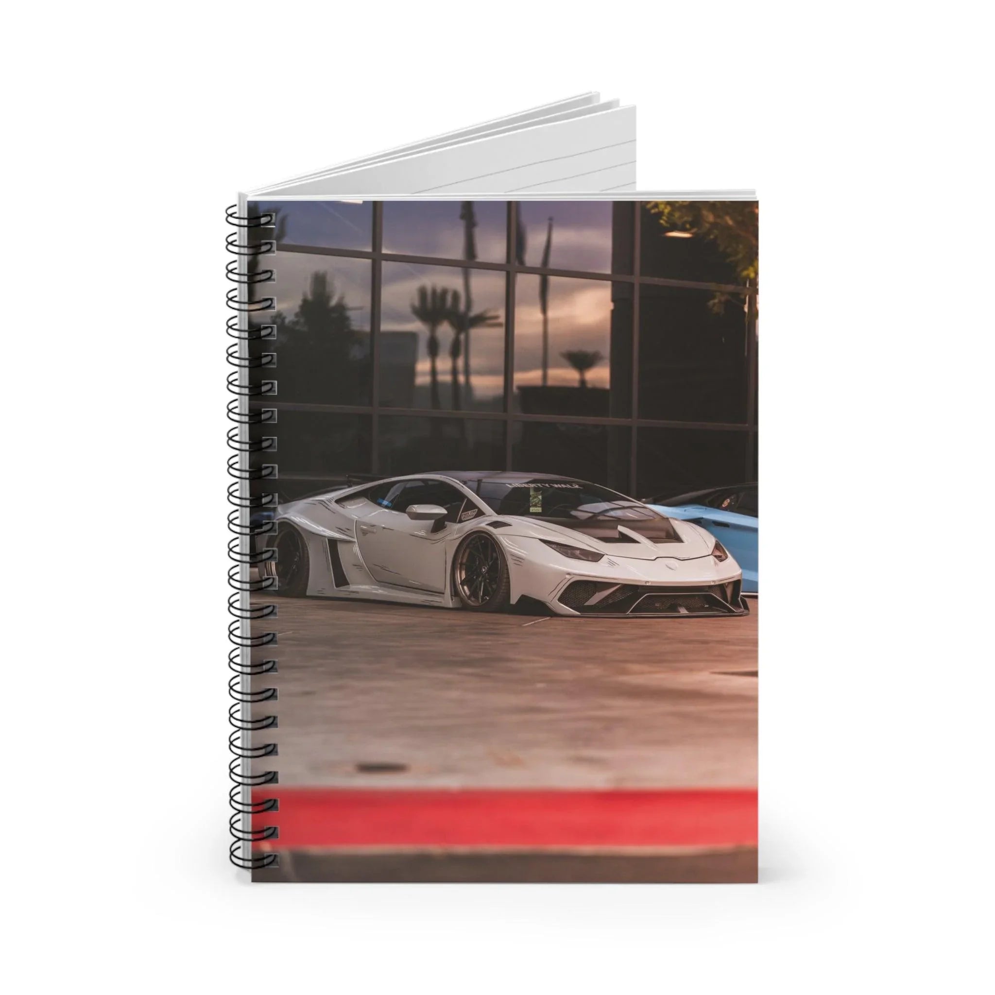 Lamborghini Huracan Automotive Spiral Notebook #002 - Throttle Designs