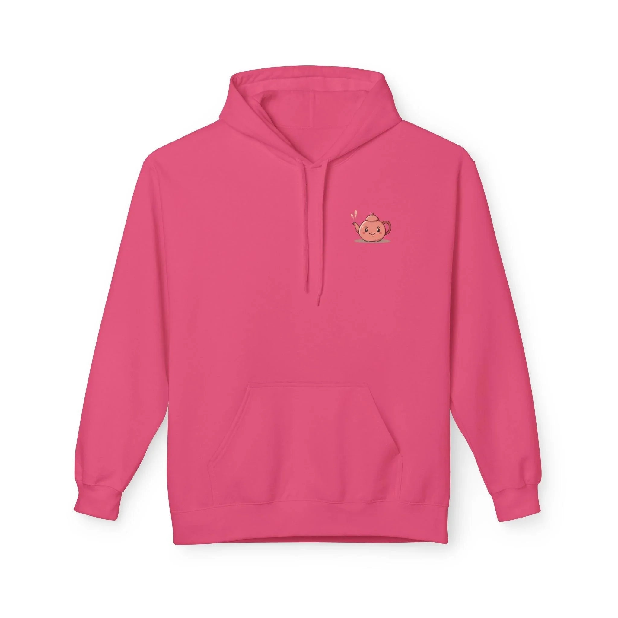 Charming Tea Cup Fleece Hoodie for Ultimate Comfort and Style