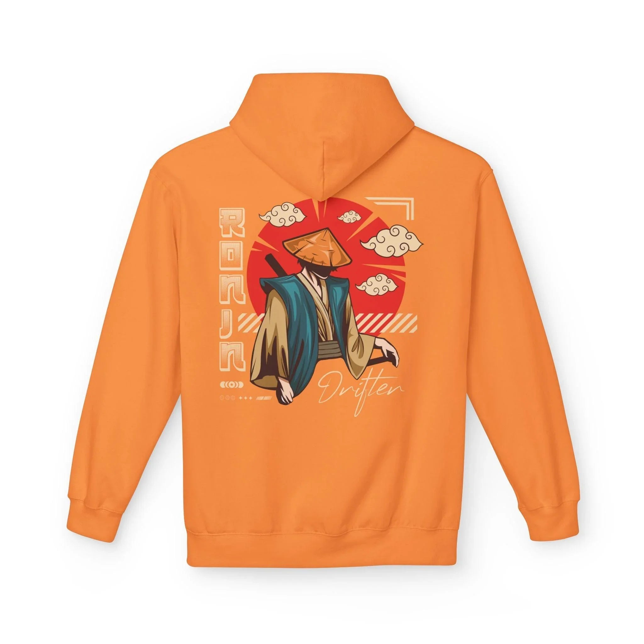 Ultimate Ronin Drifter Japanese Streetwear Fleece Hoodie for Trendsetters
