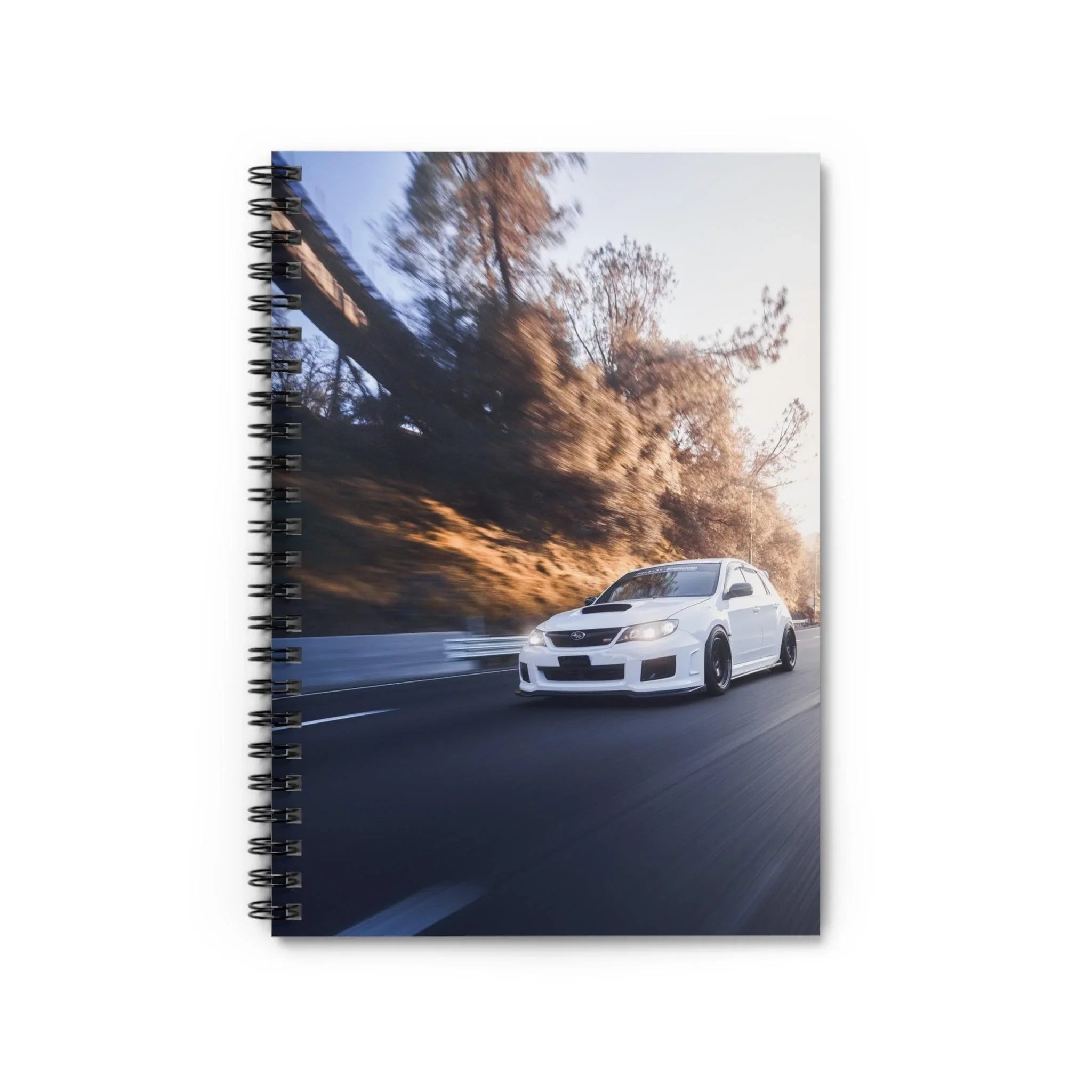 Subaru WRX STI Automotive Spiral Notebook #018 - Throttle Designs