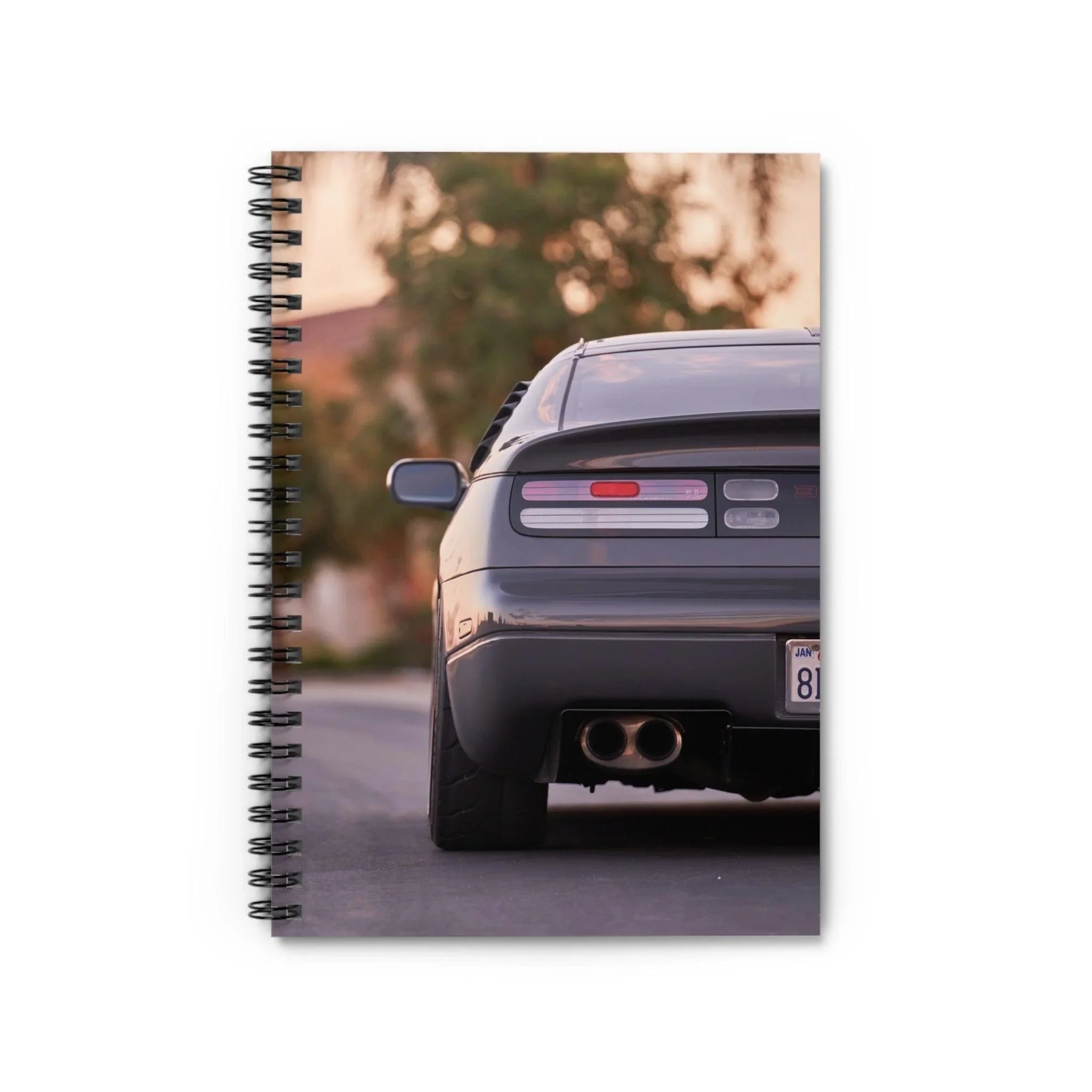 Nissan 300zx Automotive Spiral Notebook #001 - Throttle Designs