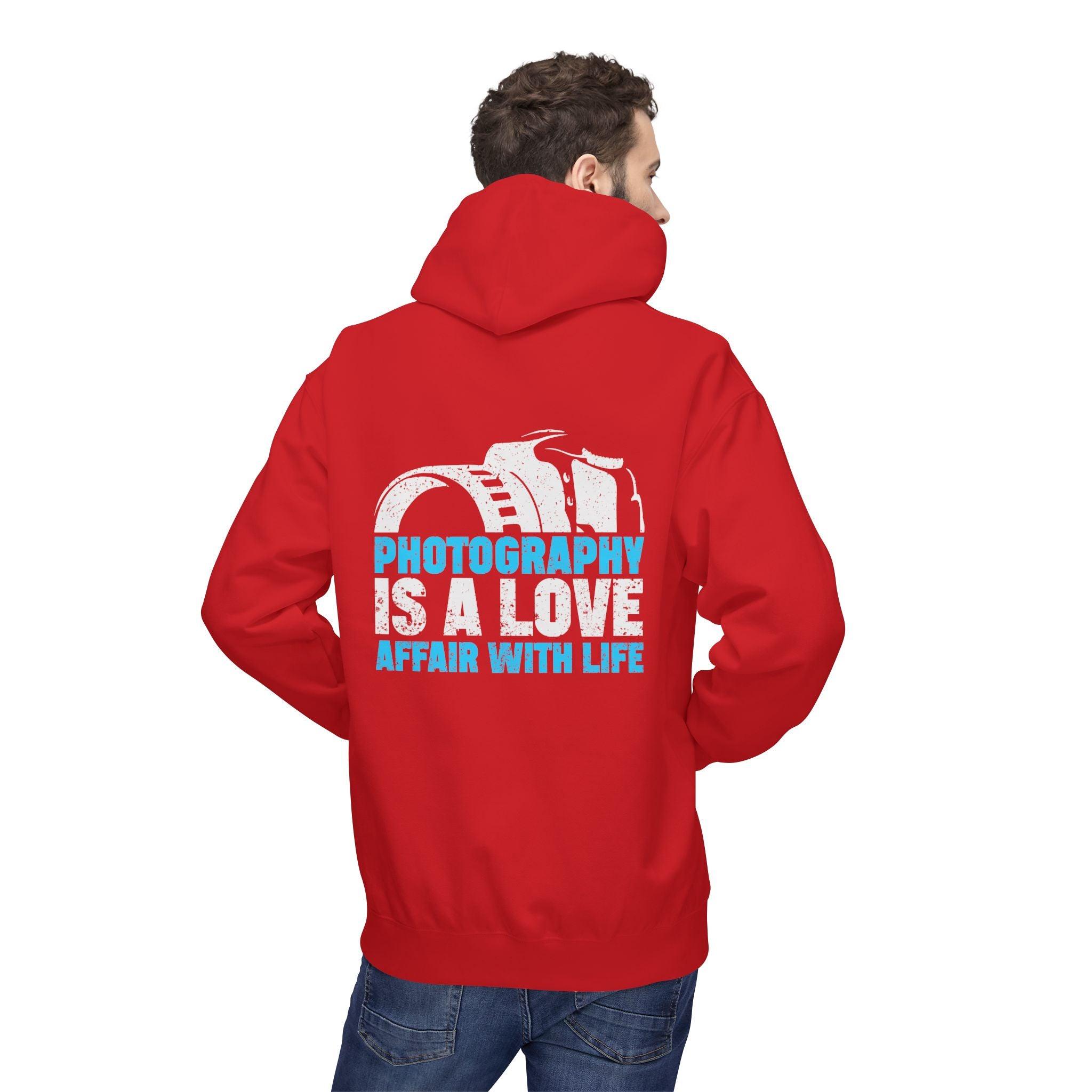Cozy Fleece Hoodie for Photography Lovers: Embrace Life's Moments in Style