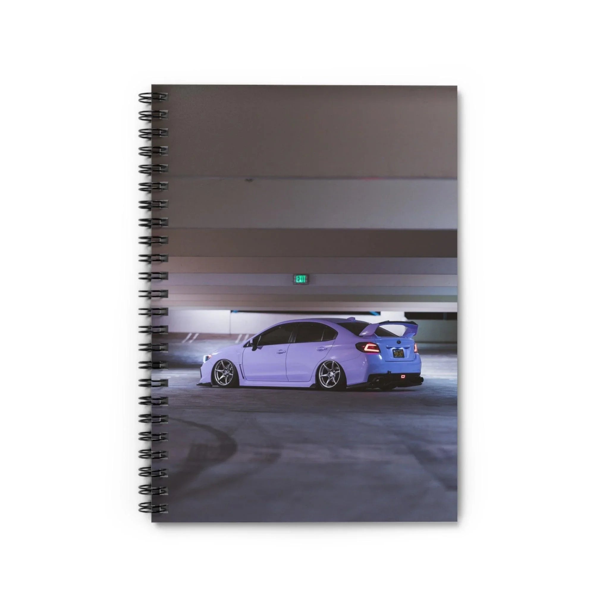 Subaru WRX Automotive Spiral Notebook #017 - Throttle Designs