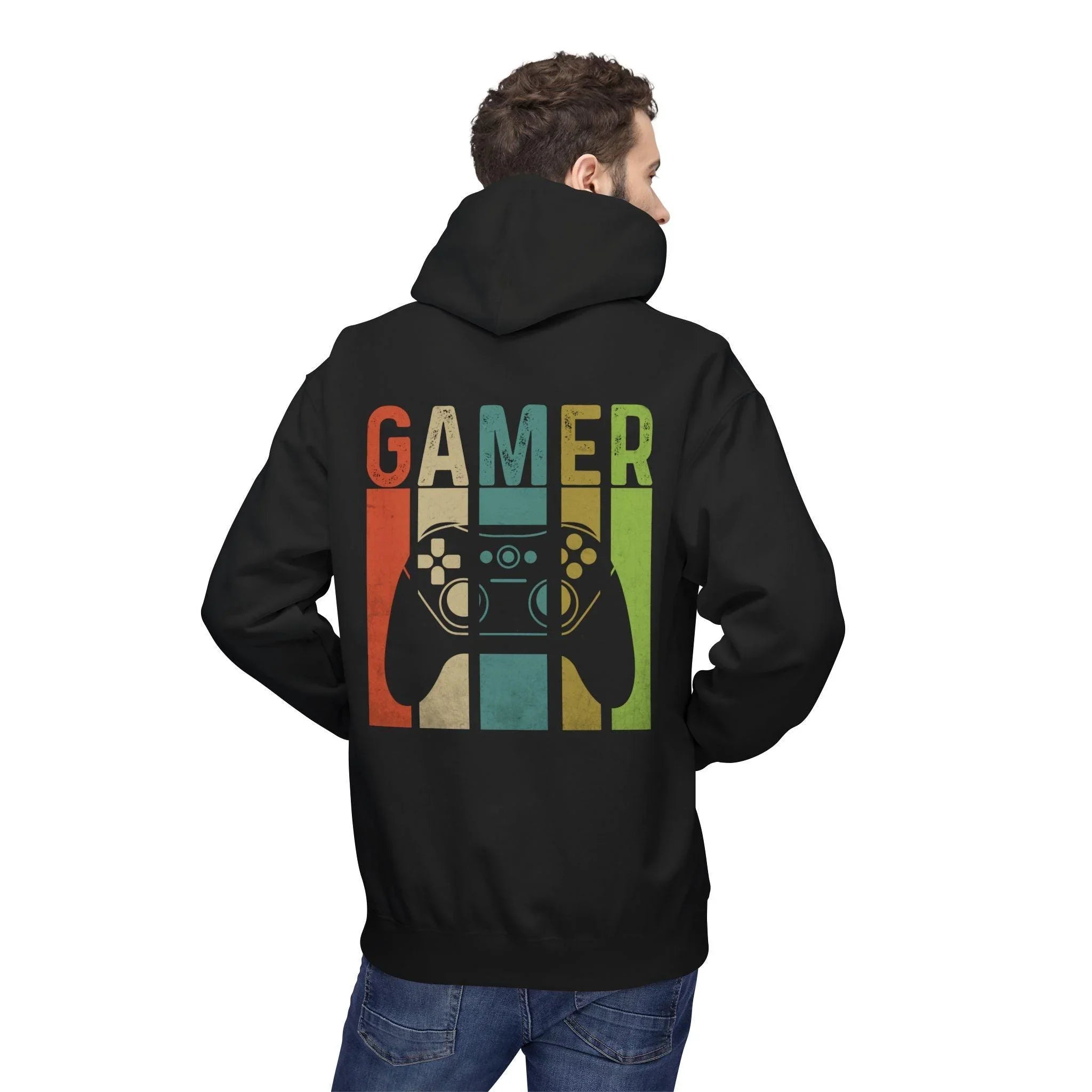 Ultimate Gamer Comfort Hoodie with Controller Design