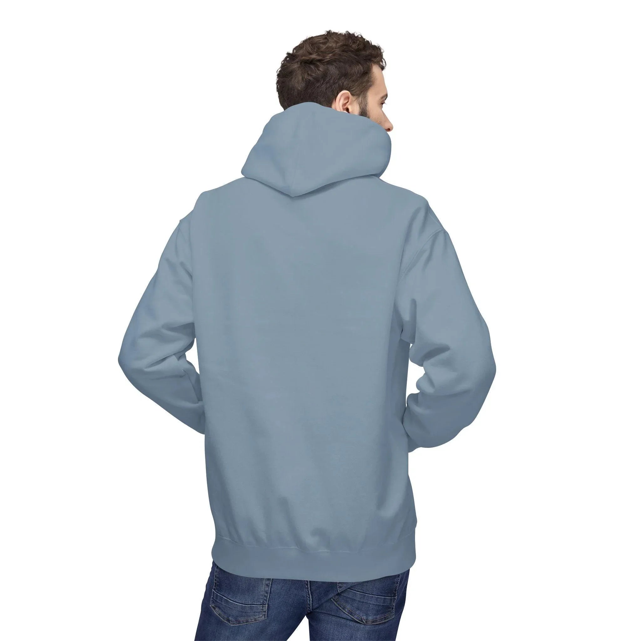 Cozy Coffee Lover's Fleece Hoodie – Heartbeat Design for Ultimate Comfort