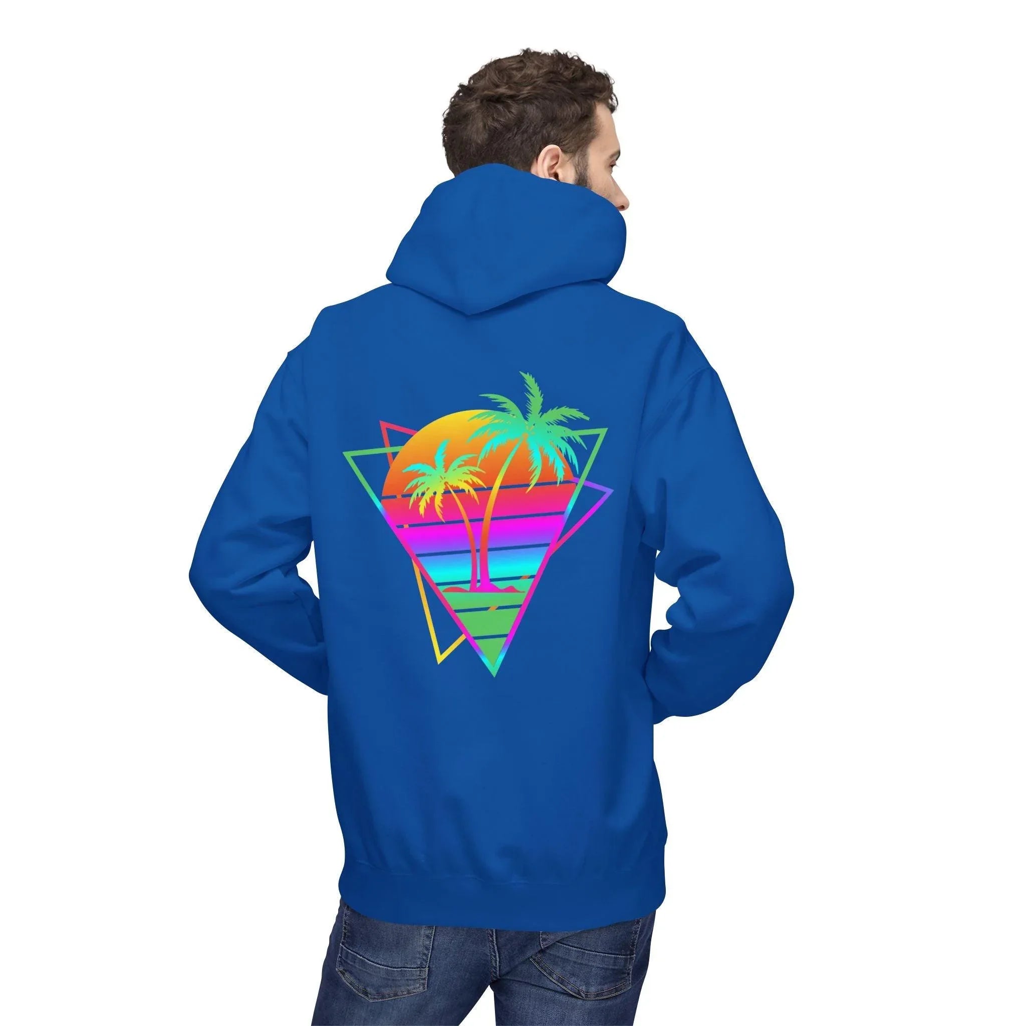Vaporwave Vintage Fleece Hoodie for Ultimate Comfort and Style