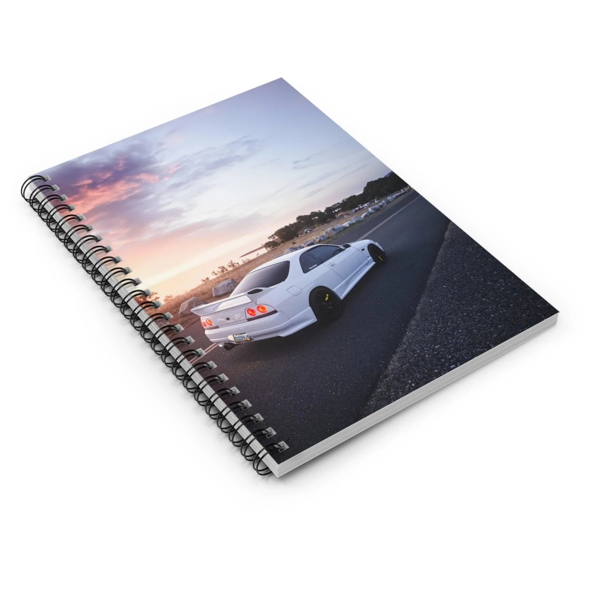 Nissan Skyline R33 GTS-T Automotive Spiral Notebook #006 - Throttle Designs