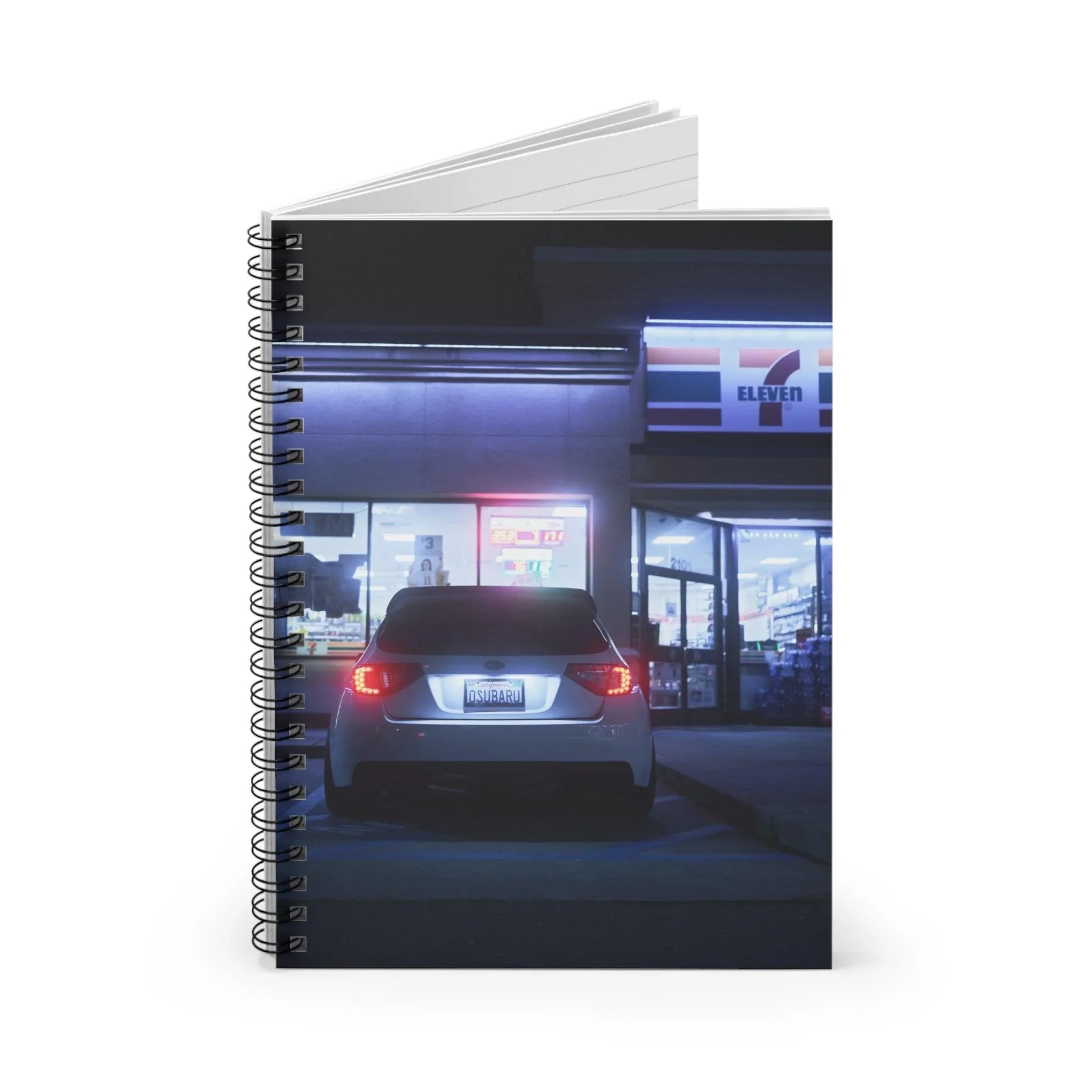 Subaru WRX STI Automotive Spiral Notebook #016 - Throttle Designs