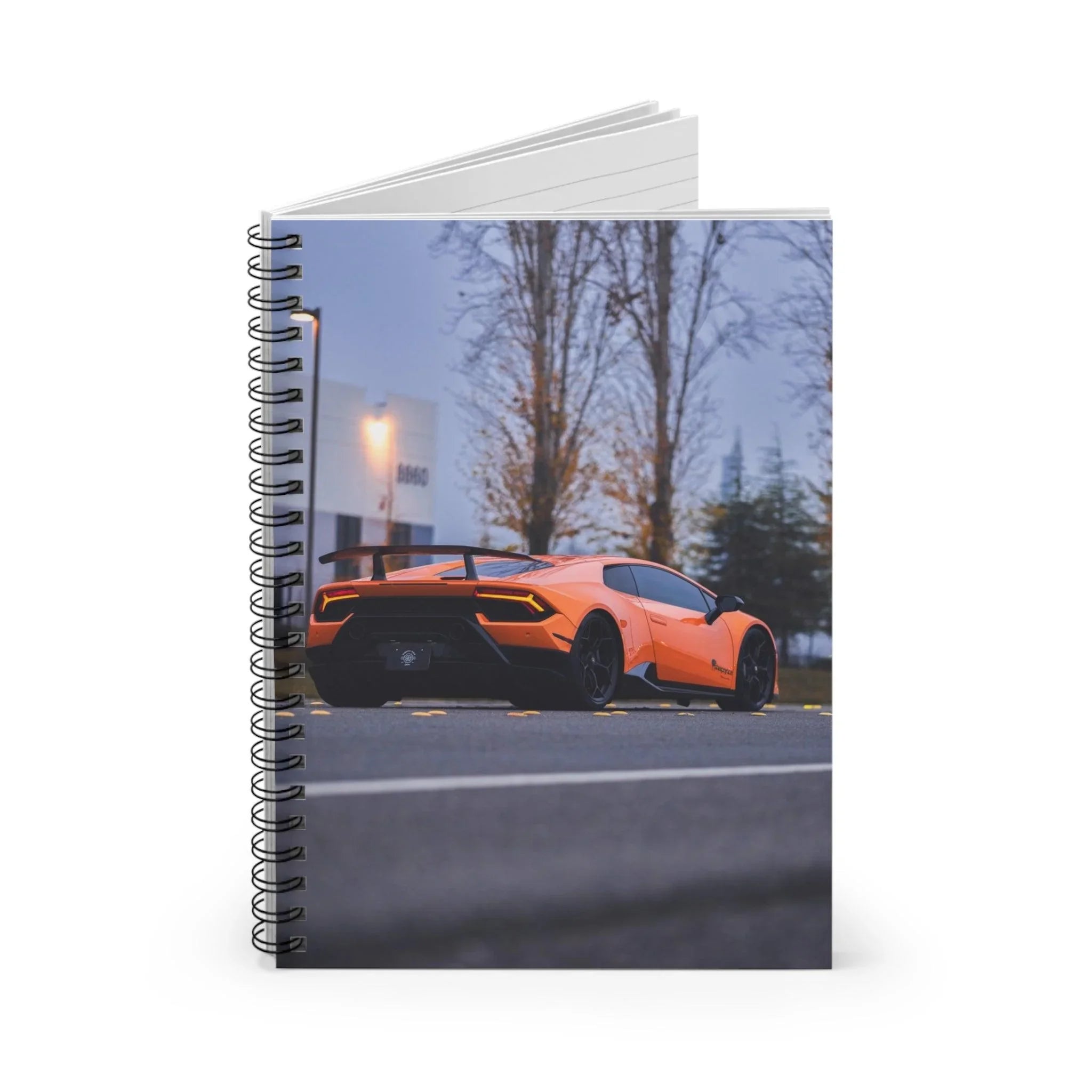 Lamborghini Huracan Automotive Spiral Notebook #012 - Throttle Designs