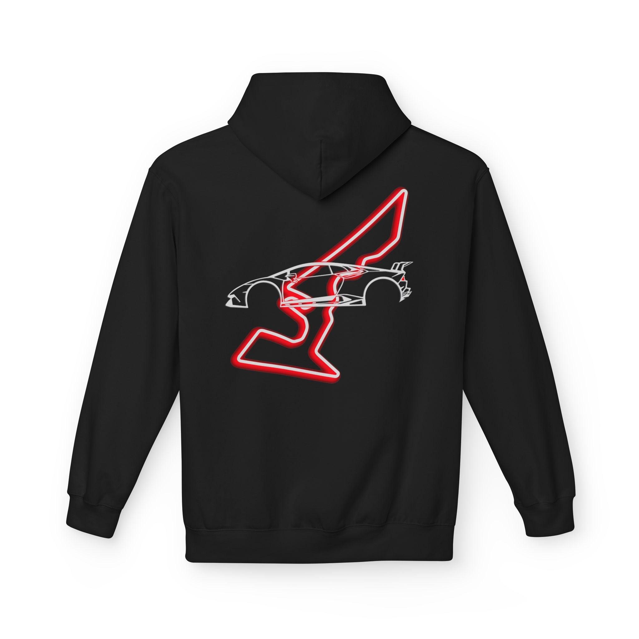 Red Huracan Performante Circuit of the Americas Fleece Hoodie