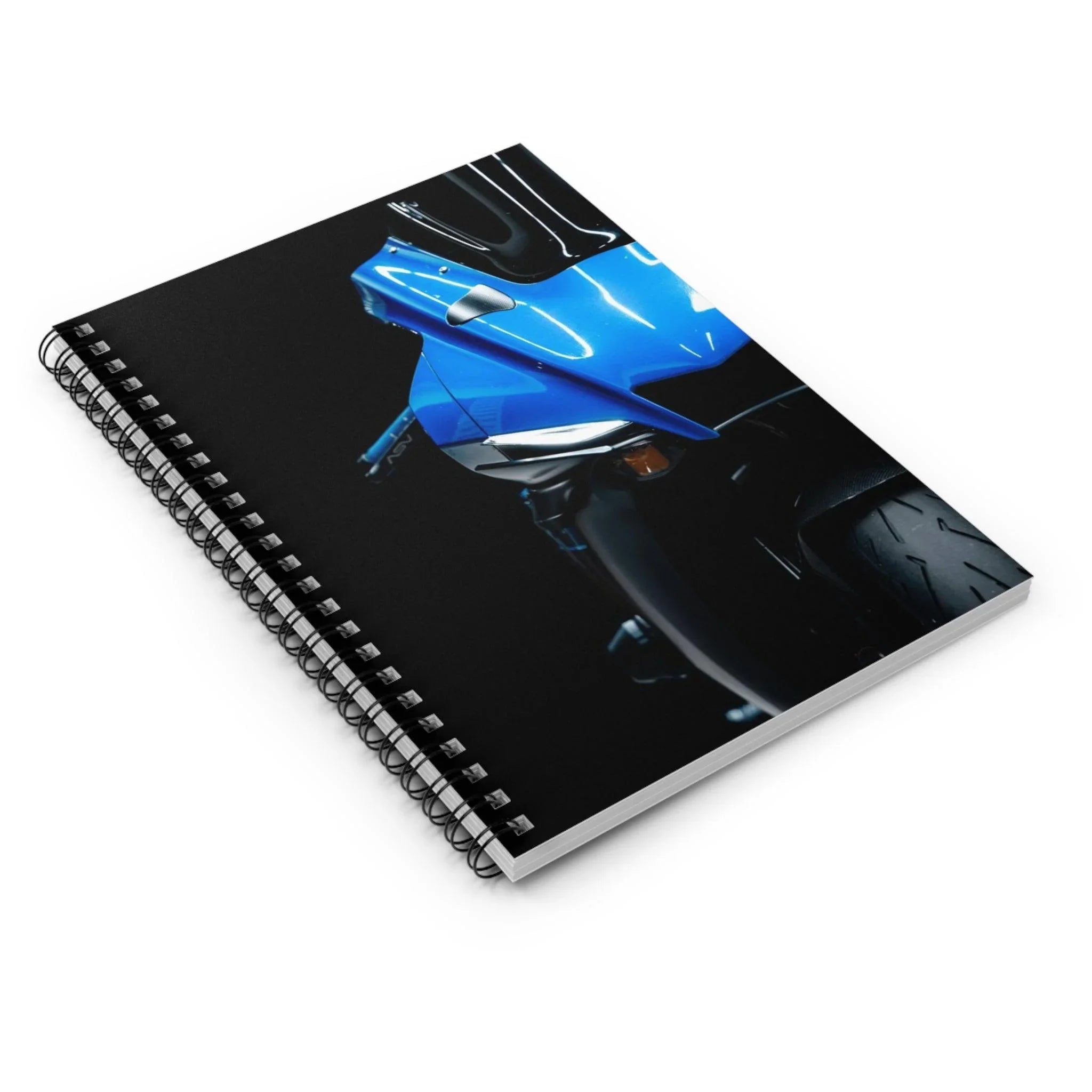 Yamaha R1 Motorcycle Spiral Notebook #022 - Throttle Designs