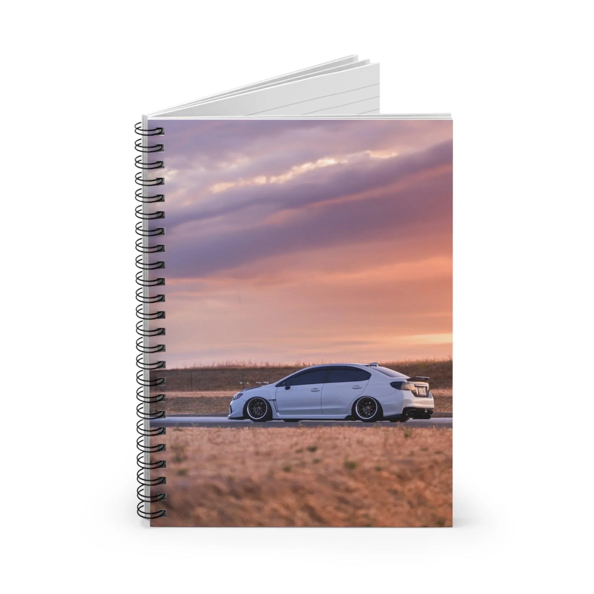 Subaru WRX Automotive Spiral Notebook #001 - Throttle Designs