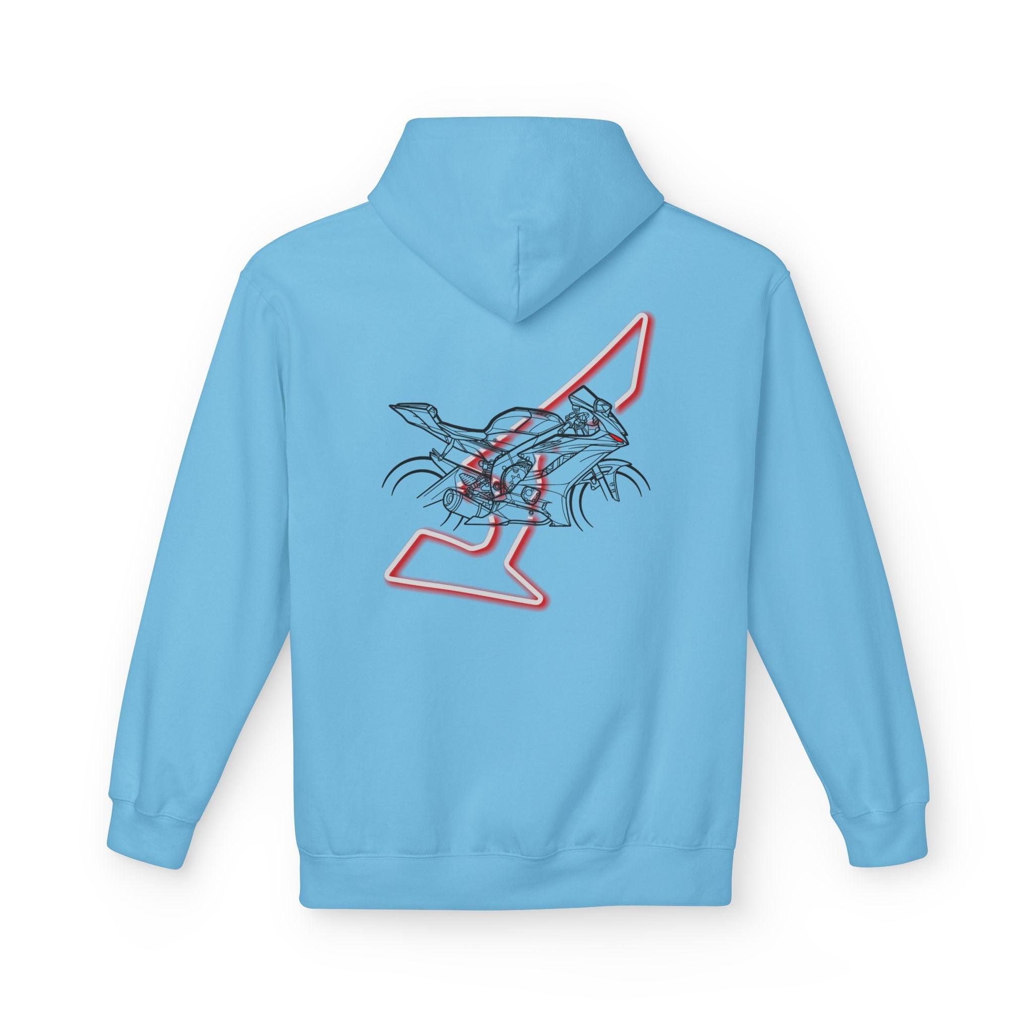 Yamaha R6 Red Eyes Hoodie - Ultimate Comfort for Racing Fans