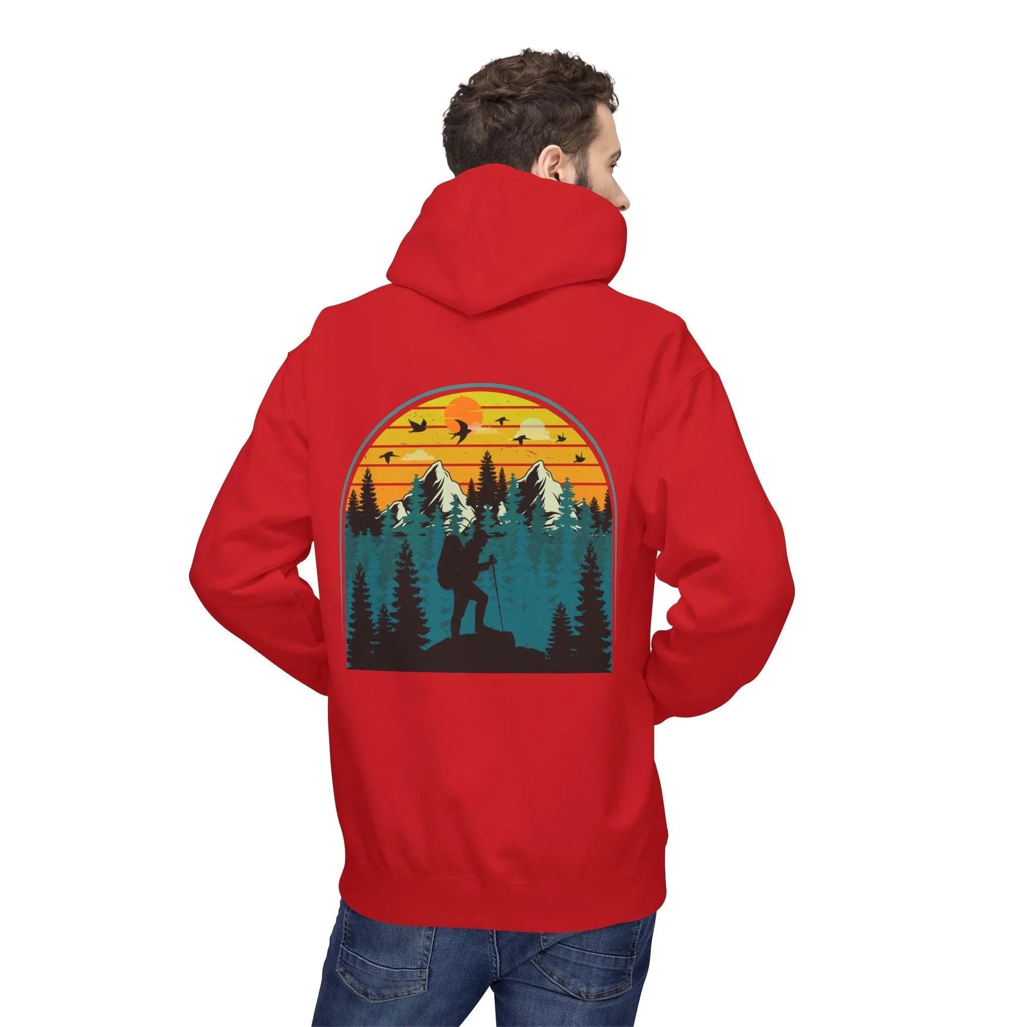Ultimate Retro Outdoor Fleece Hoodie for Adventurers