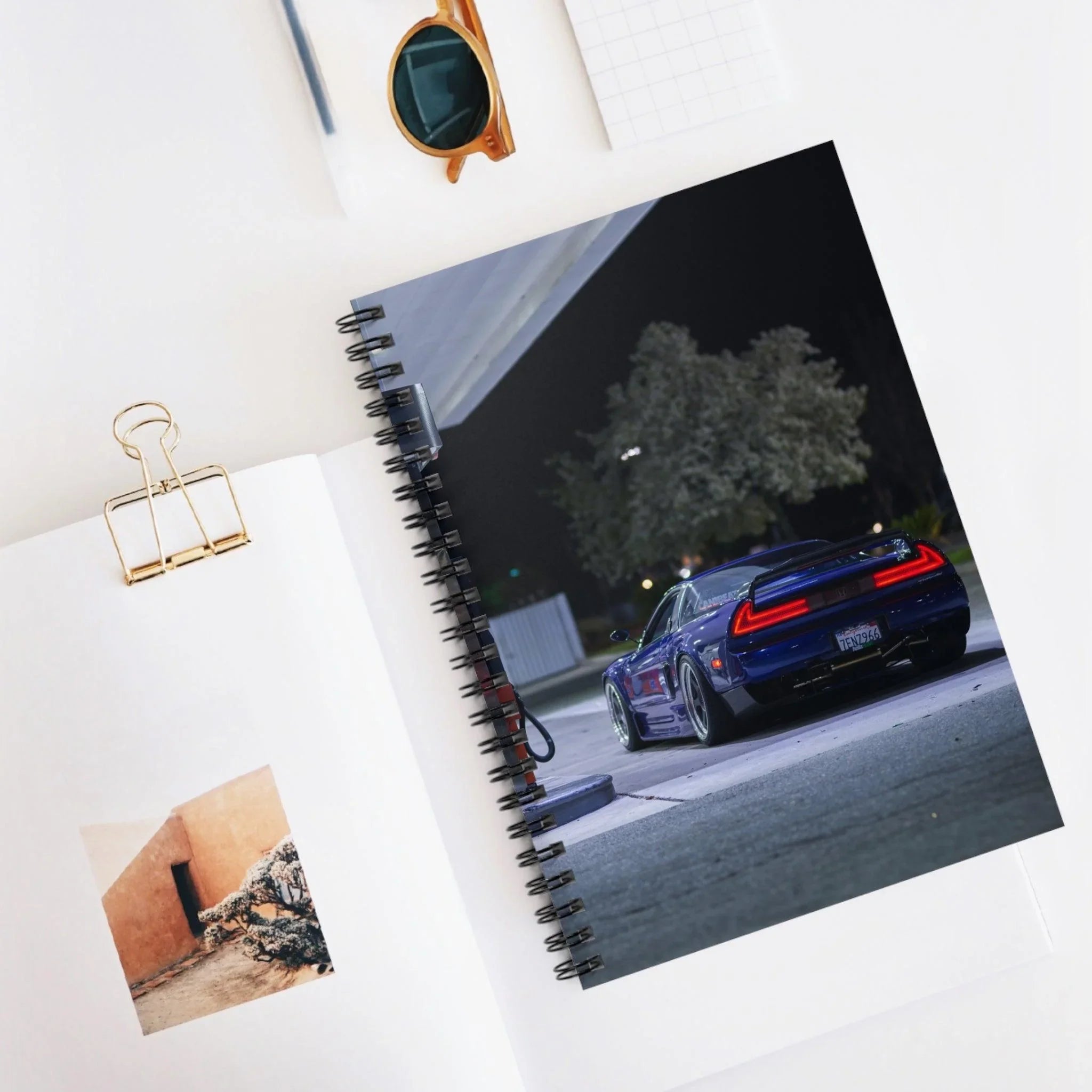 Acura NSX Automotive Spiral Notebook #001 - Throttle Designs