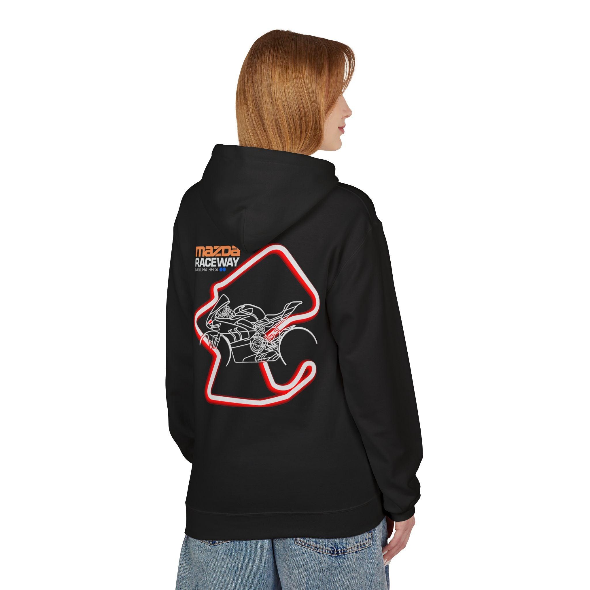 Ducati Panigale V4 SP Laguna Seca Hoodie - Red Edition for Comfort & Style