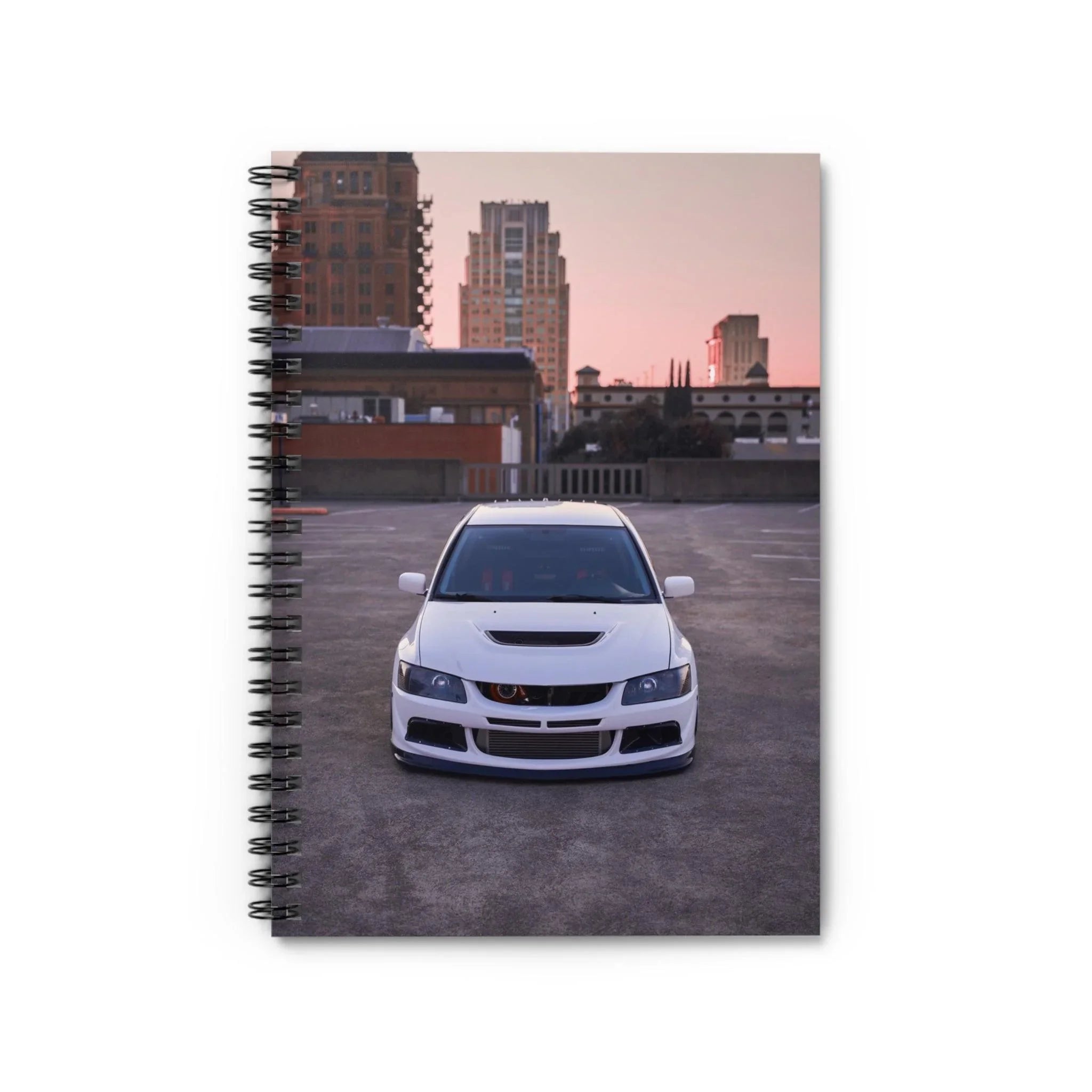 Mitsubishi Evo 8 Automotive Spiral Notebook #019 - Throttle Designs