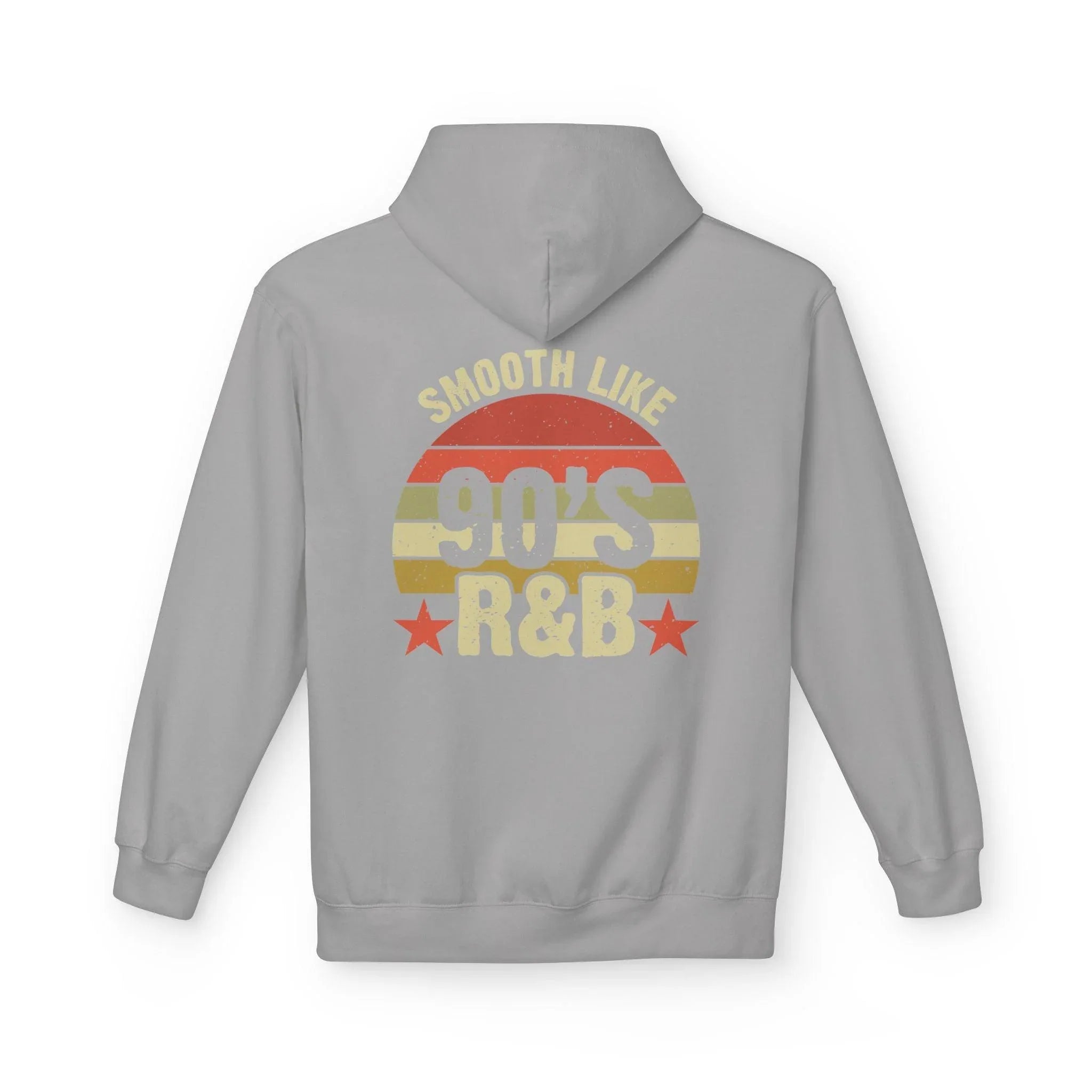 Retro Vibes Fleece Hoodie - Embrace the Comfort of 90's R&B Style