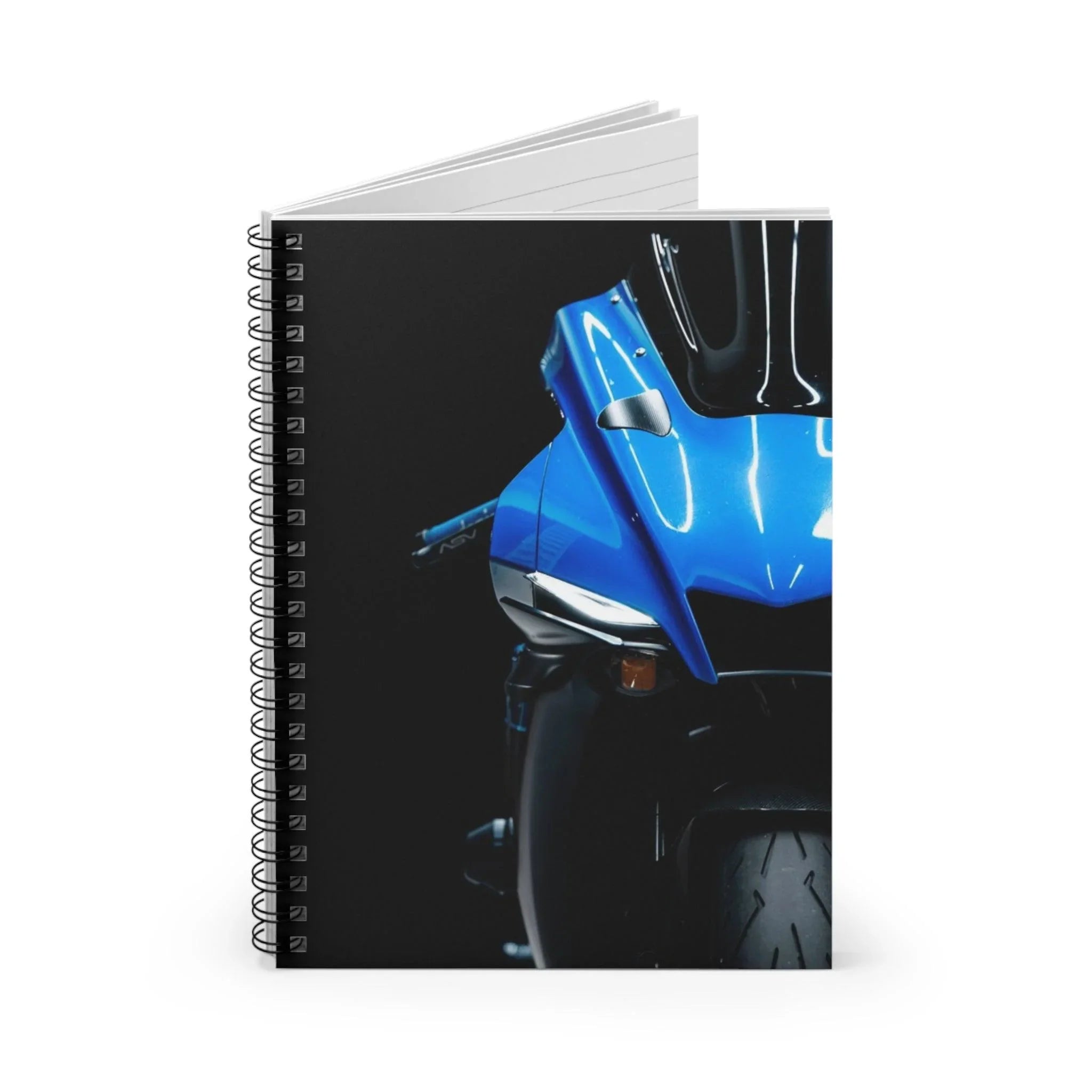 Yamaha R1 Motorcycle Spiral Notebook #022 - Throttle Designs
