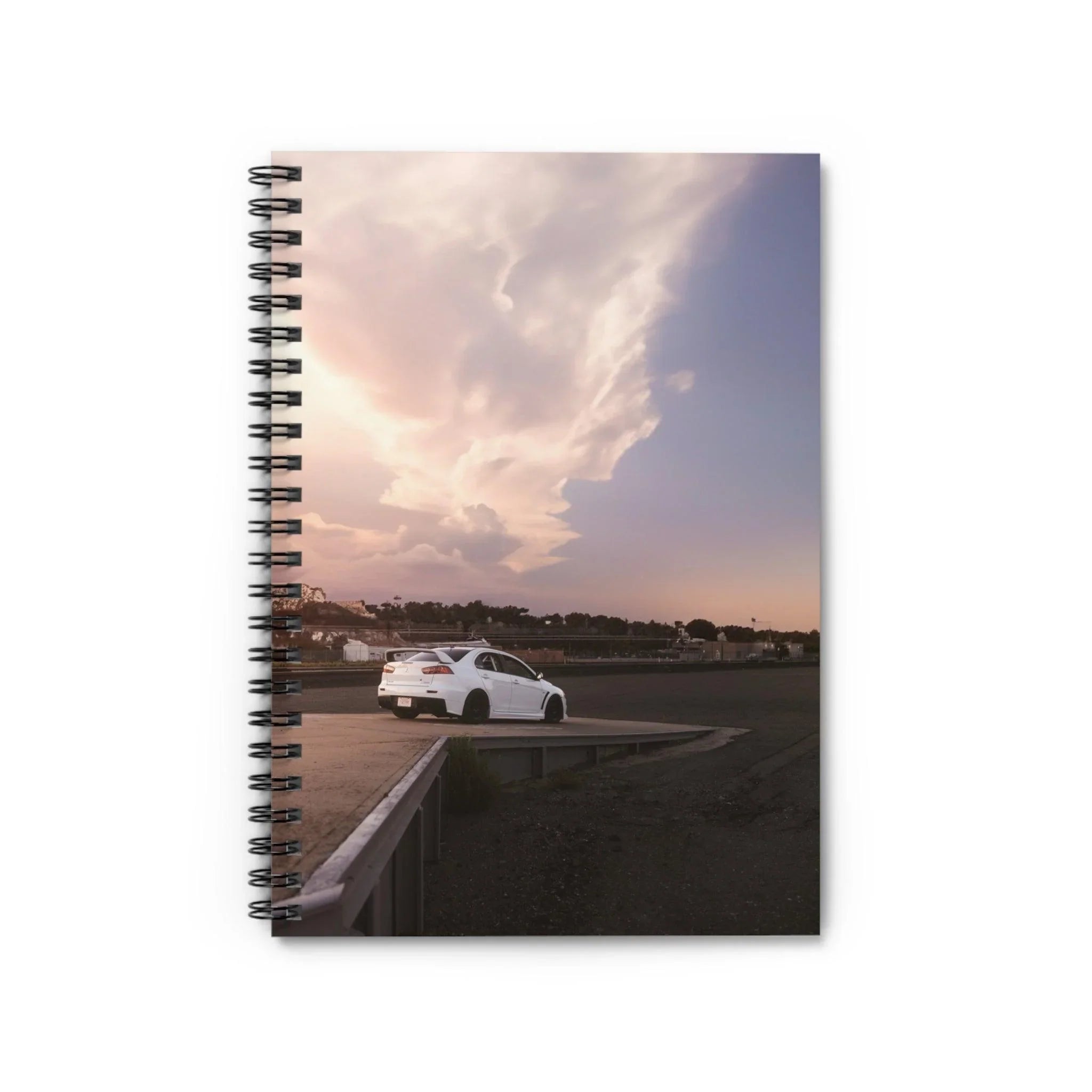 Mitsubishi Evo 10 Automotive Spiral Notebook #003 - Throttle Designs