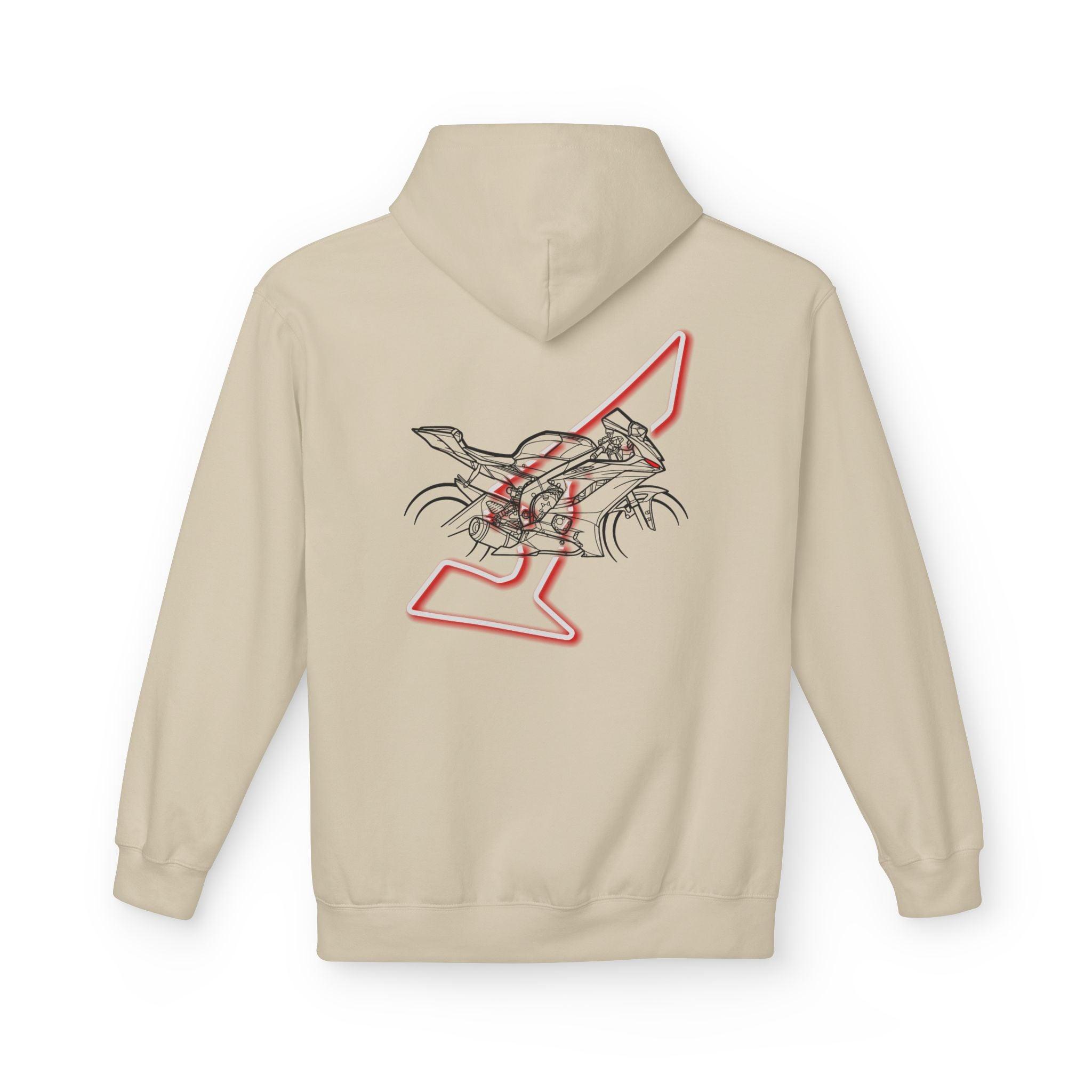 Yamaha R6 Red Eyes Hoodie - Ultimate Comfort for Racing Fans