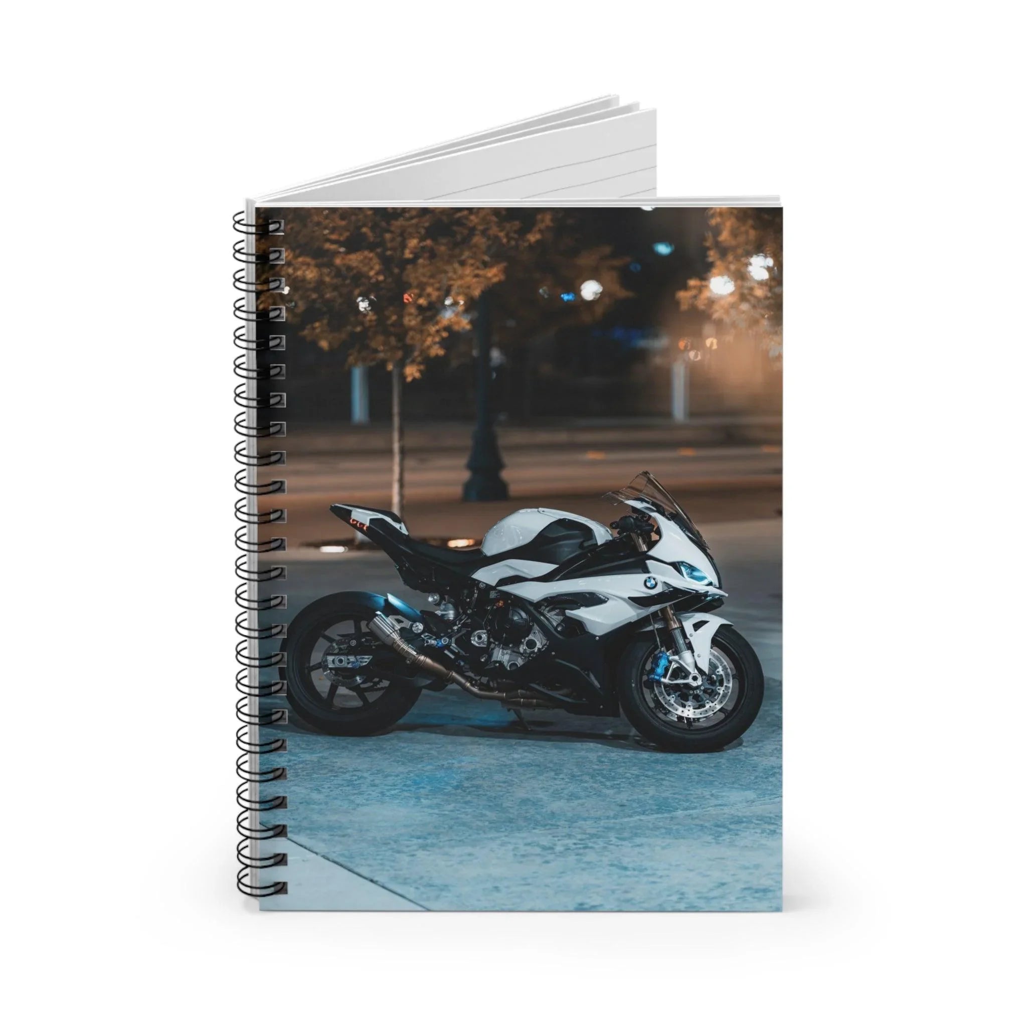 BMW S1000RR Motorcycle Spiral Notebook #082 - Throttle Designs