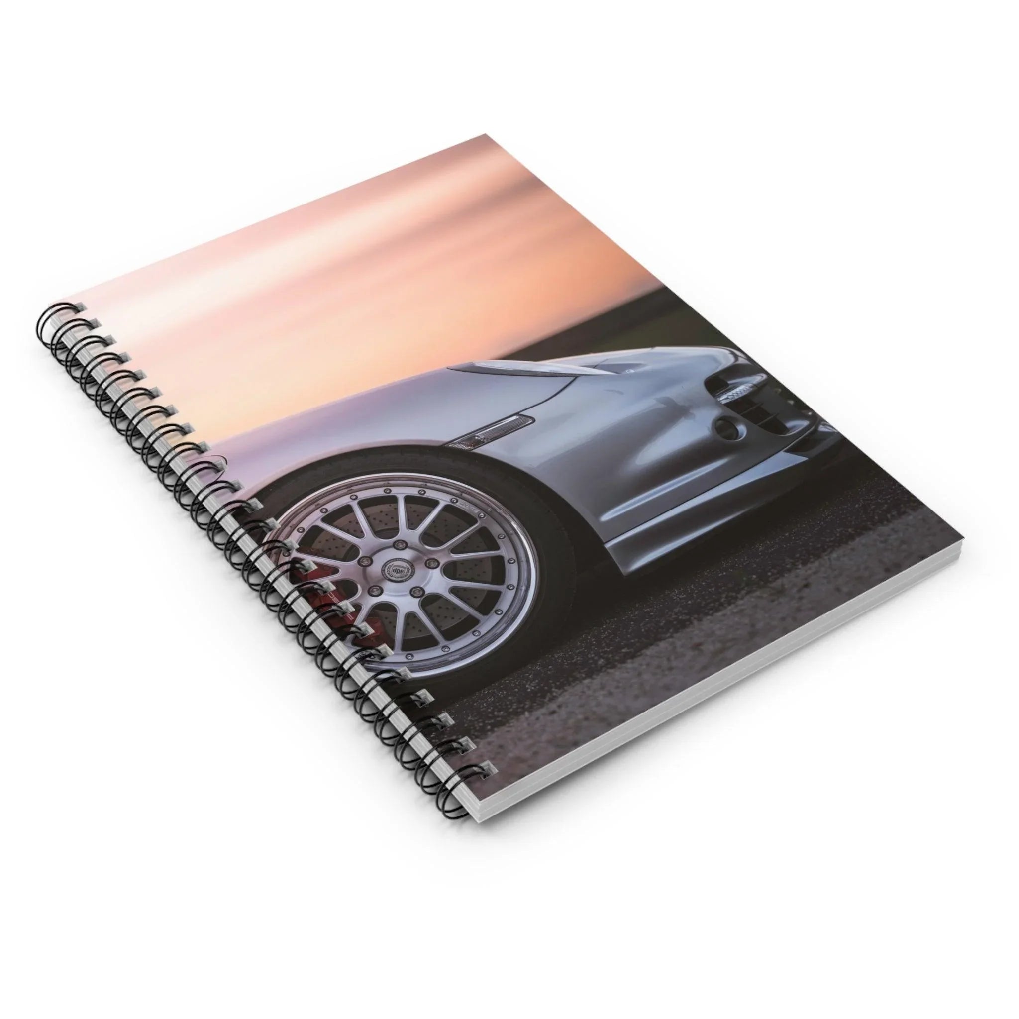 Porsche 911 Automotive Spiral Notebook #007 - Throttle Designs