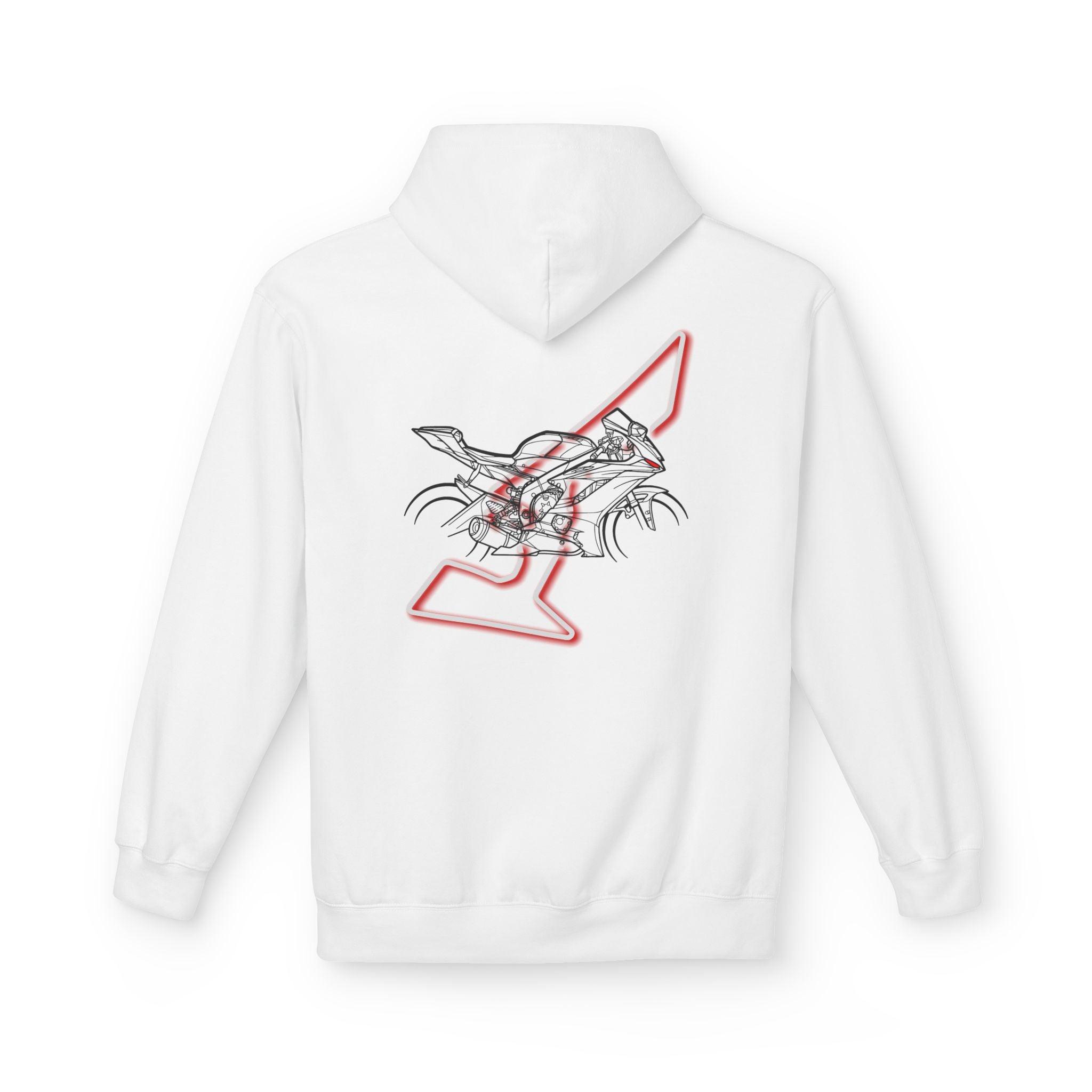 Yamaha R6 Red Eyes Hoodie - Ultimate Comfort for Racing Fans