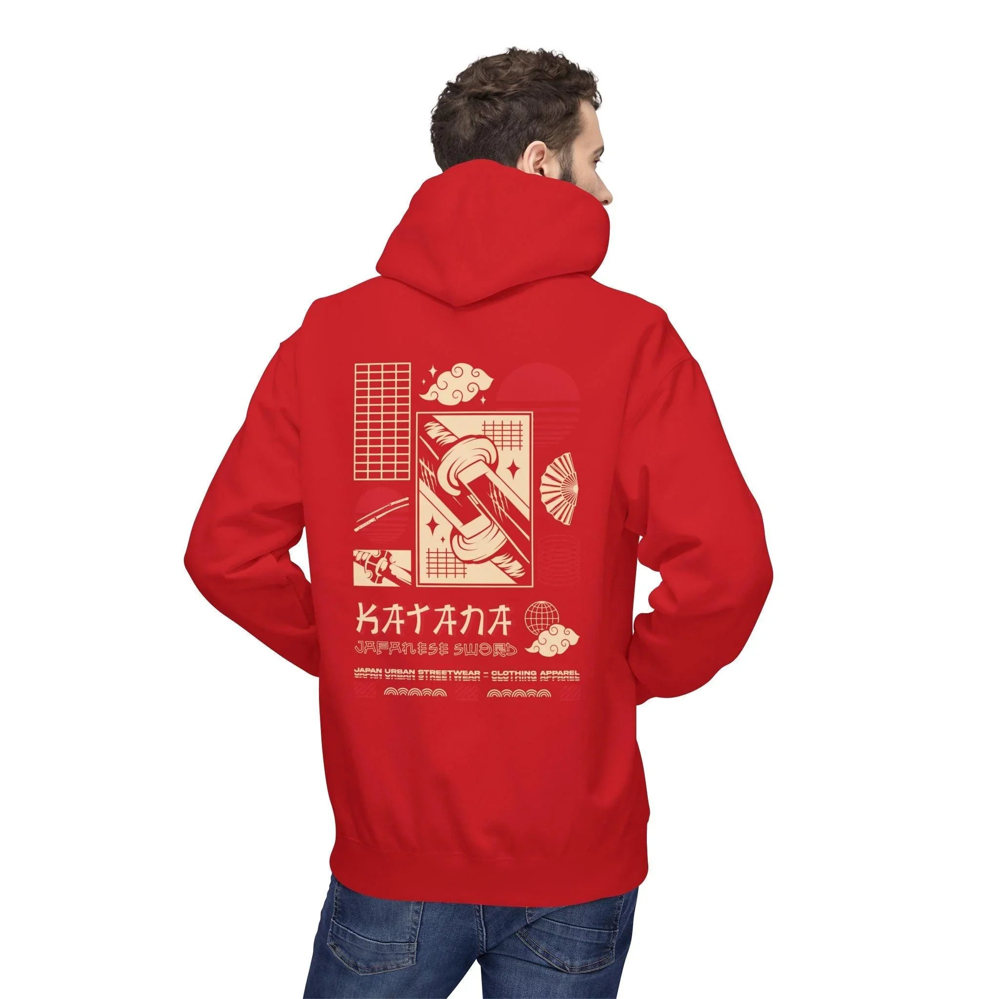 Ultimate "Katana" Japanese Fleece Hoodie for Stylish Streetwear Enthusiasts