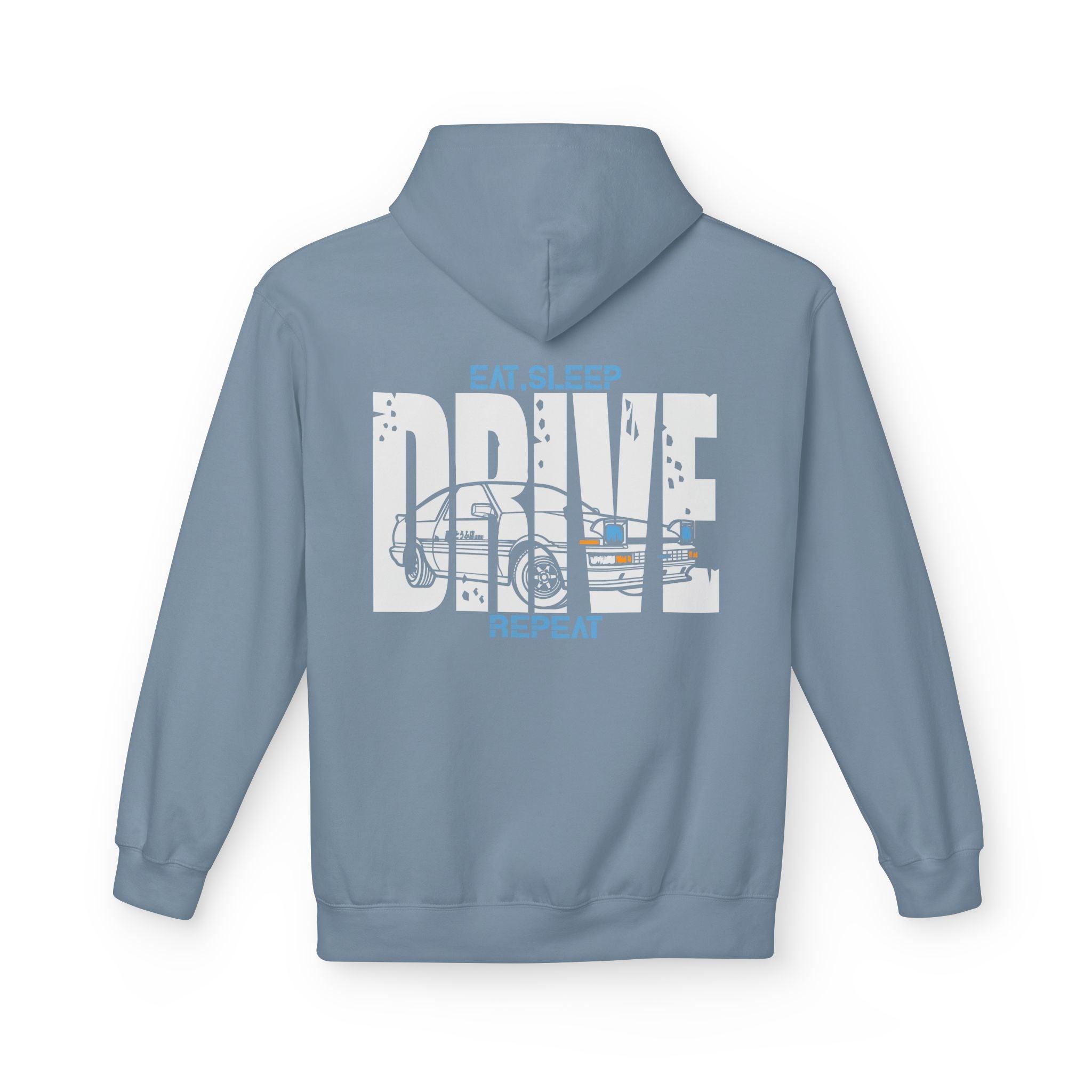 Toyota AE86 Trueno Fleece Hoodie for Car Enthusiasts - Premium Quality