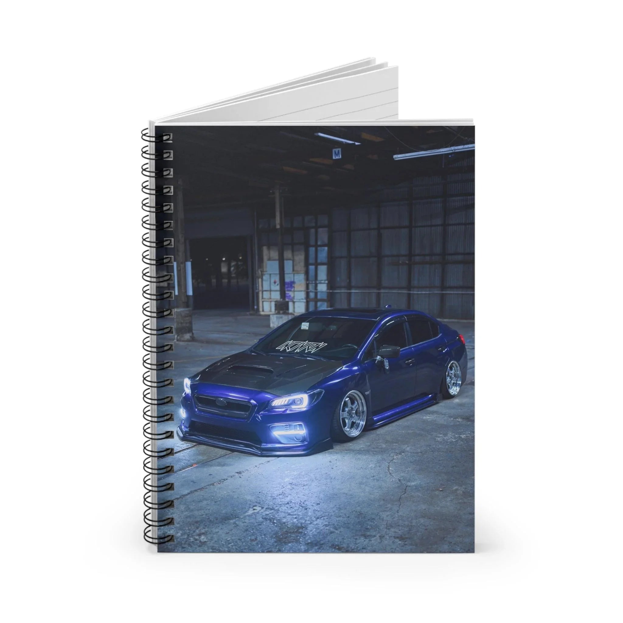 Subaru WRX Automotive Spiral Notebook #025 - Throttle Designs