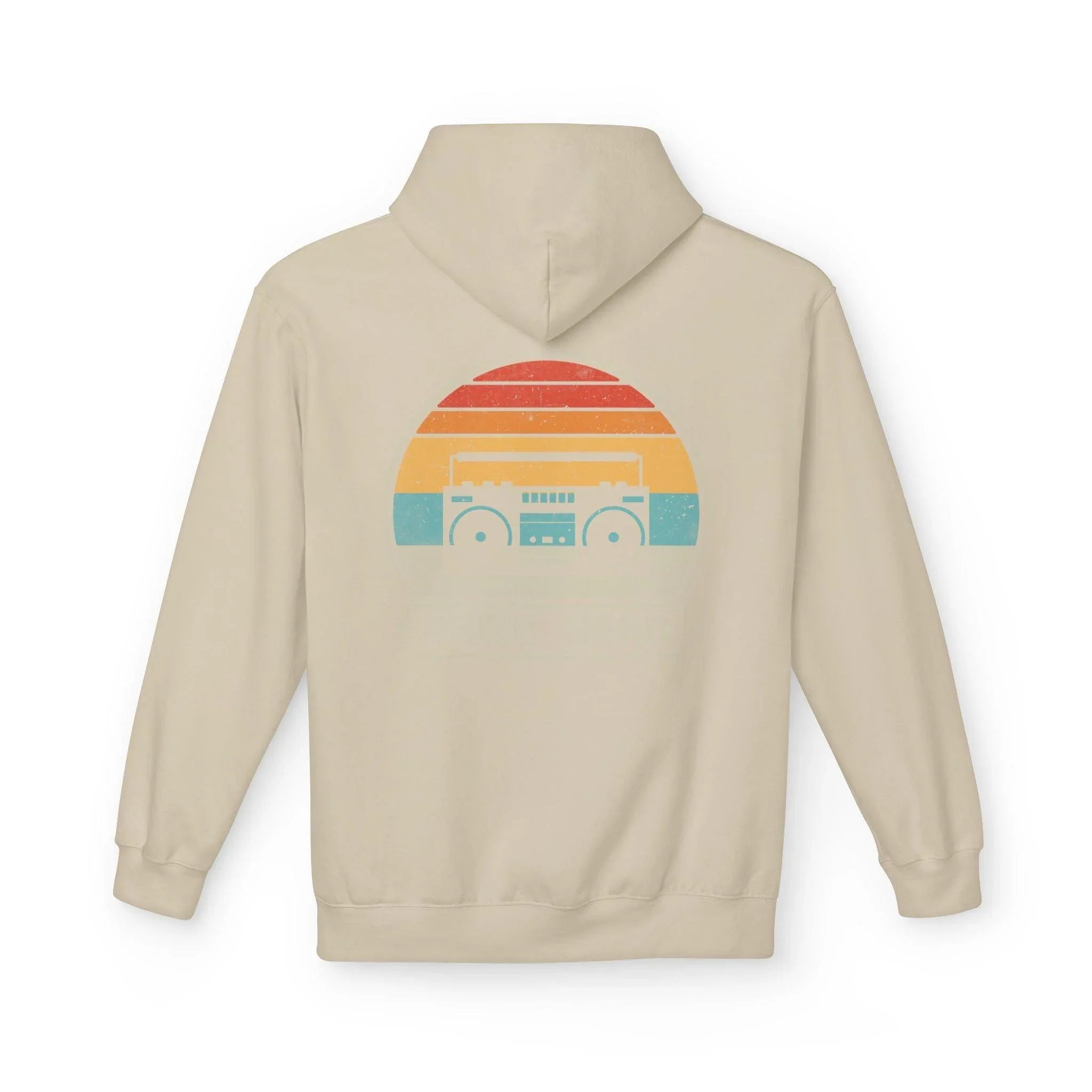 Cozy Vibes Radio Head Fleece Pullover Hoodie