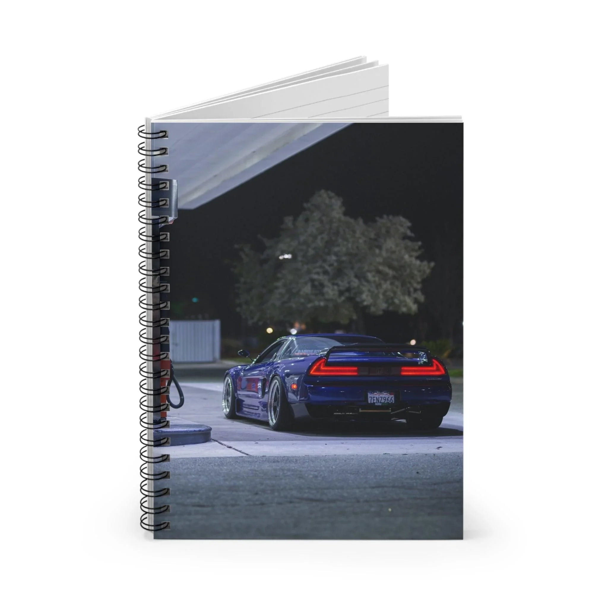 Acura NSX Automotive Spiral Notebook #001 - Throttle Designs