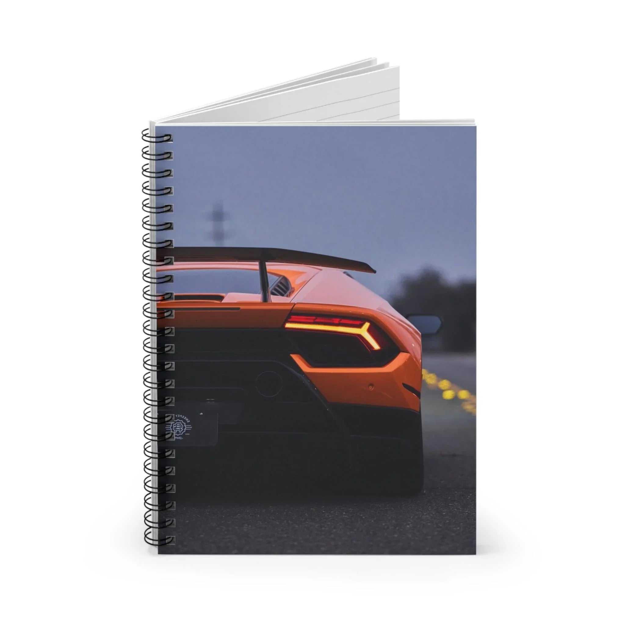 Lamborghini Huracan Automotive Spiral Notebook #013 - Throttle Designs