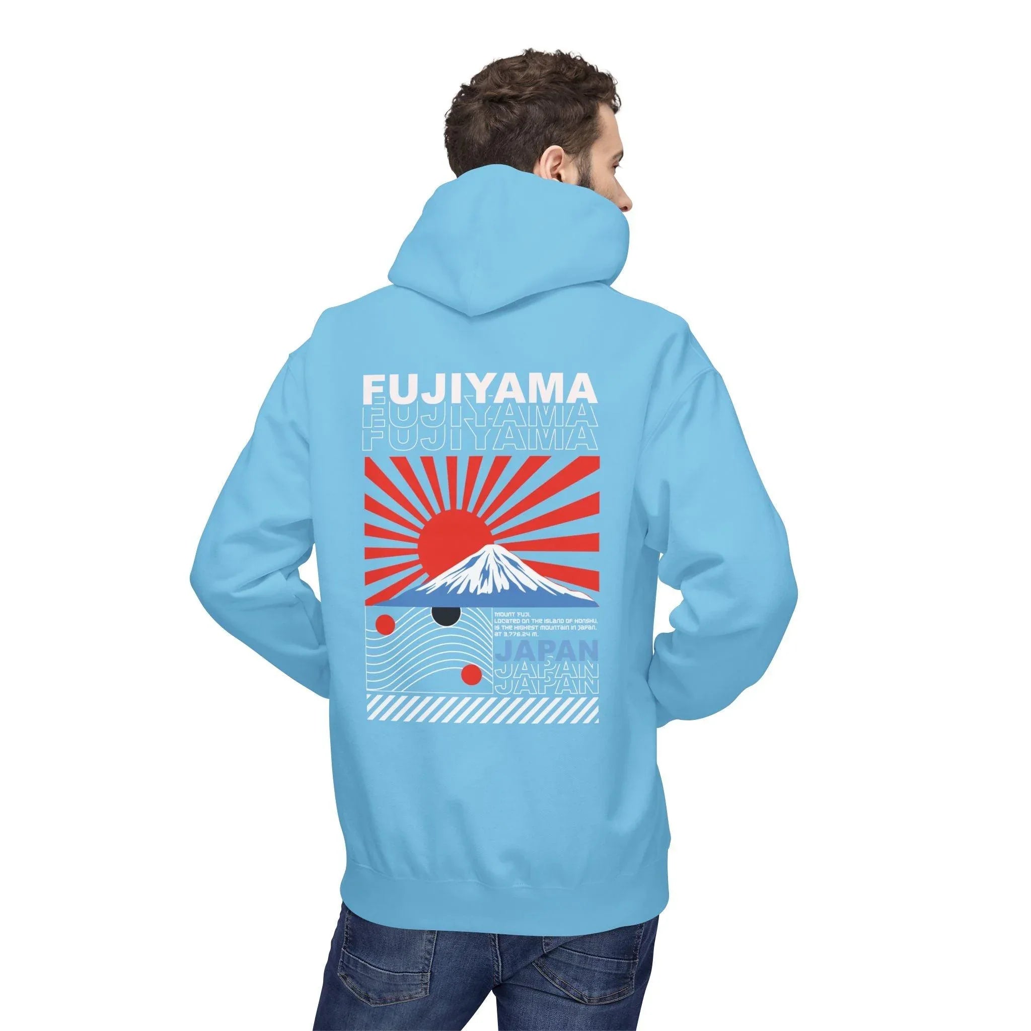 Fujiyama Japan Streetwear Cozy Fleece Hoodie - Ultimate Comfort & Style