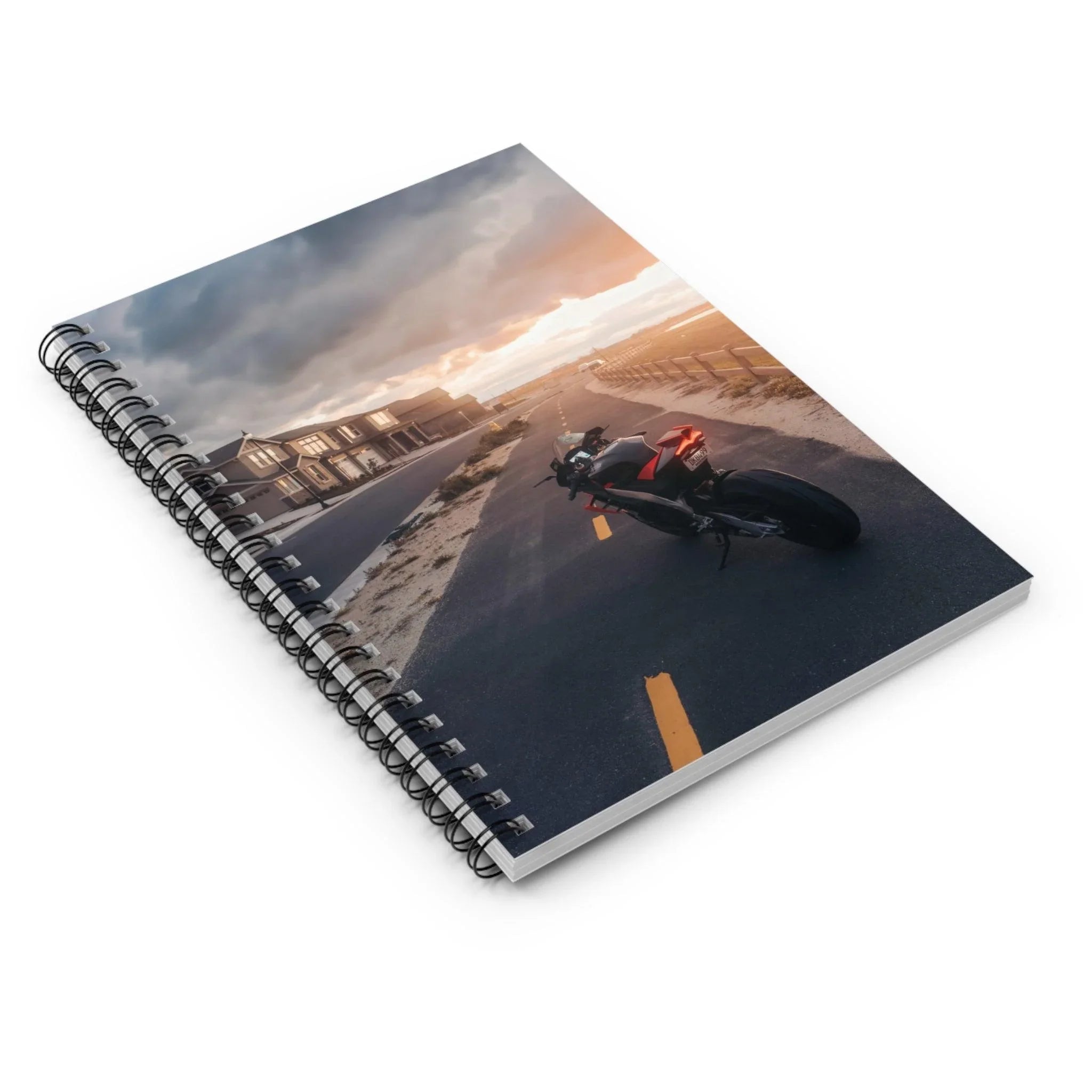 Aprilia RSV4 1100 Factory Motorcycle Spiral Notebook #019 - Throttle Designs