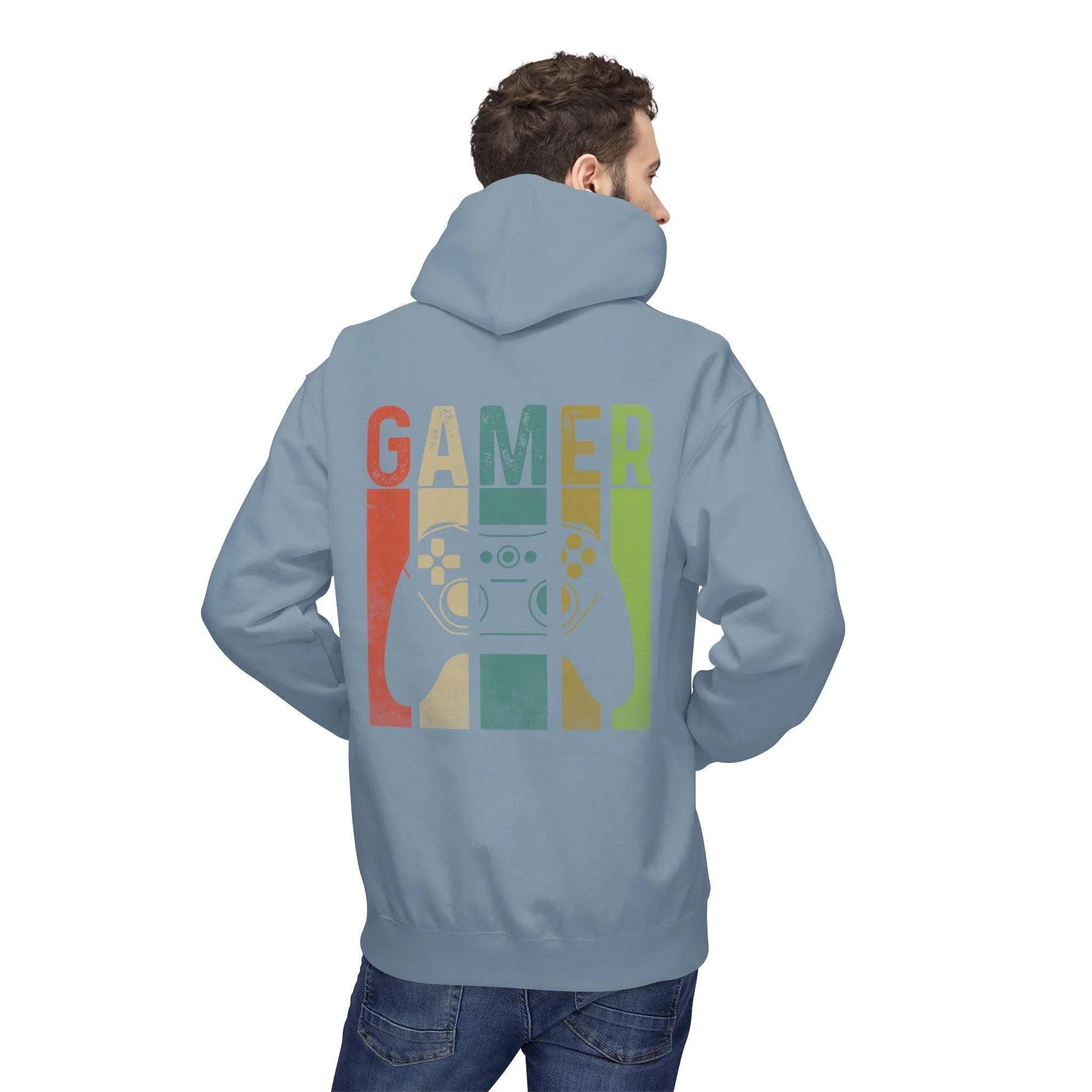 Ultimate Gamer Comfort Hoodie with Controller Design