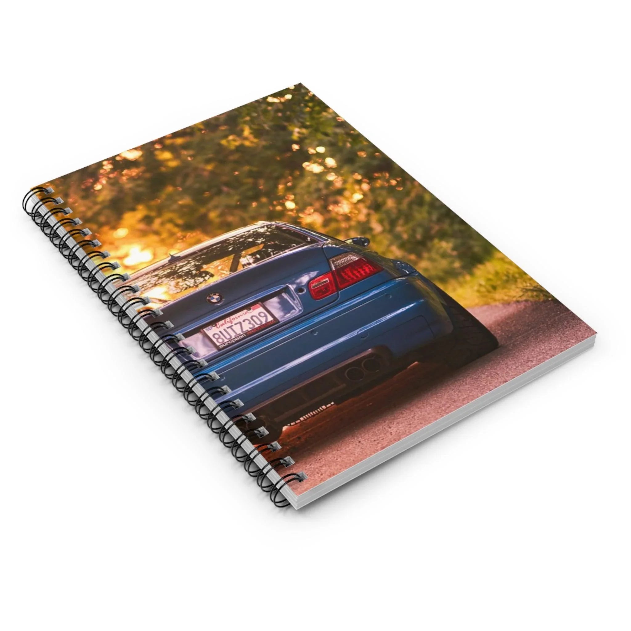 BMW E46 M3 Automotive Spiral Notebook #004 - Throttle Designs