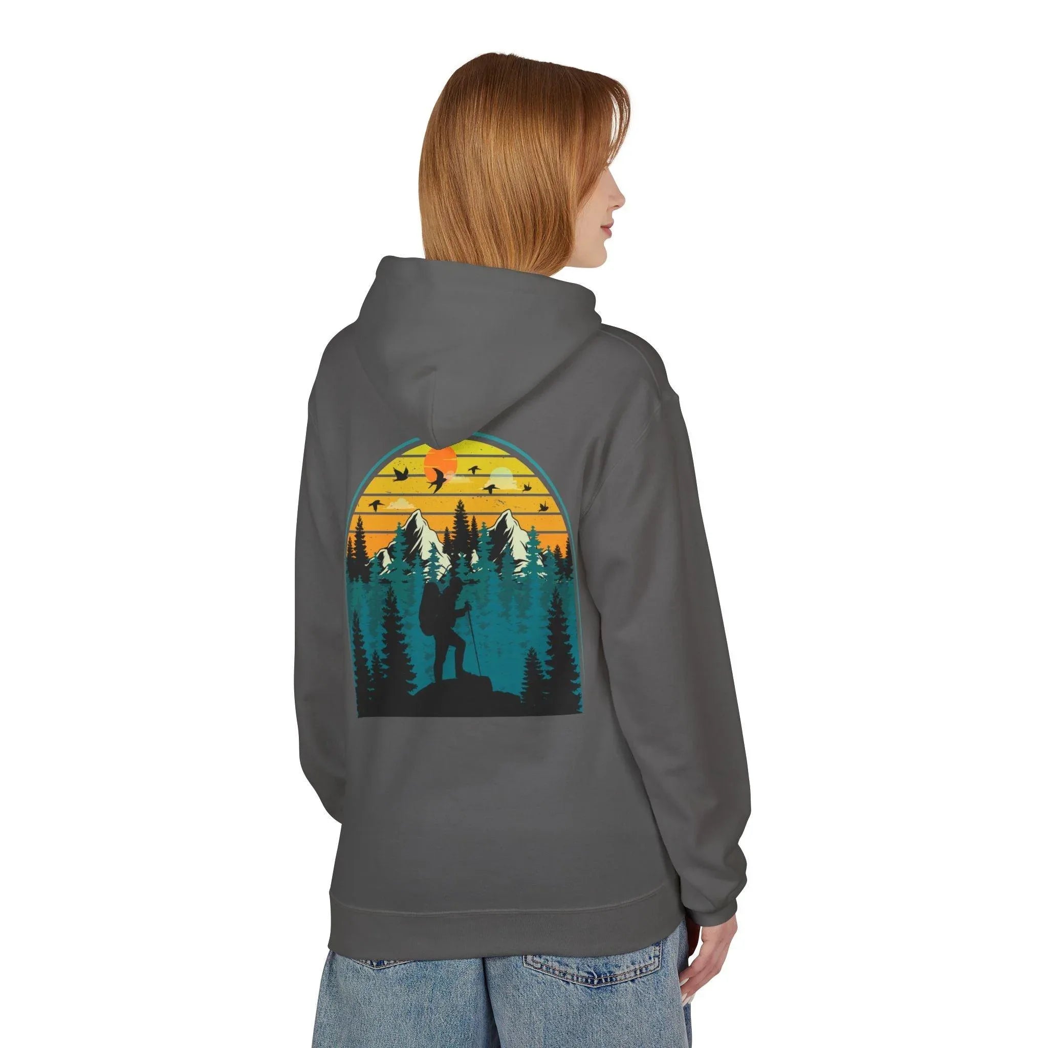 Ultimate Retro Outdoor Fleece Hoodie for Adventurers
