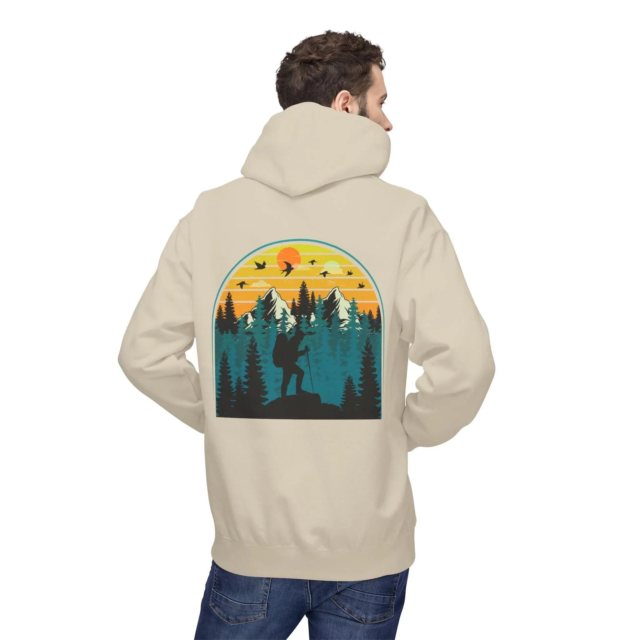 Ultimate Retro Outdoor Fleece Hoodie for Adventurers