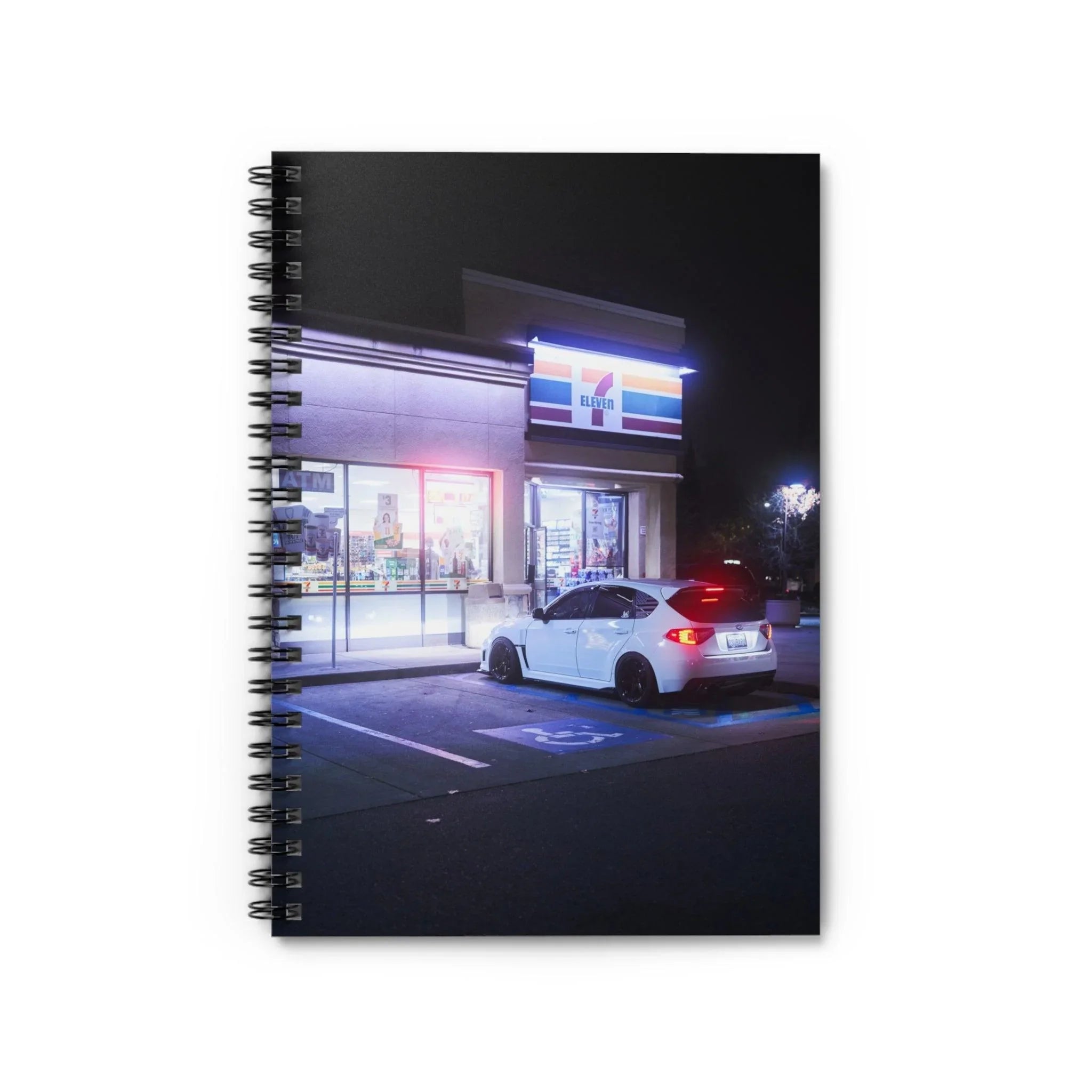 Subaru WRX STI Automotive Spiral Notebook #014 - Throttle Designs