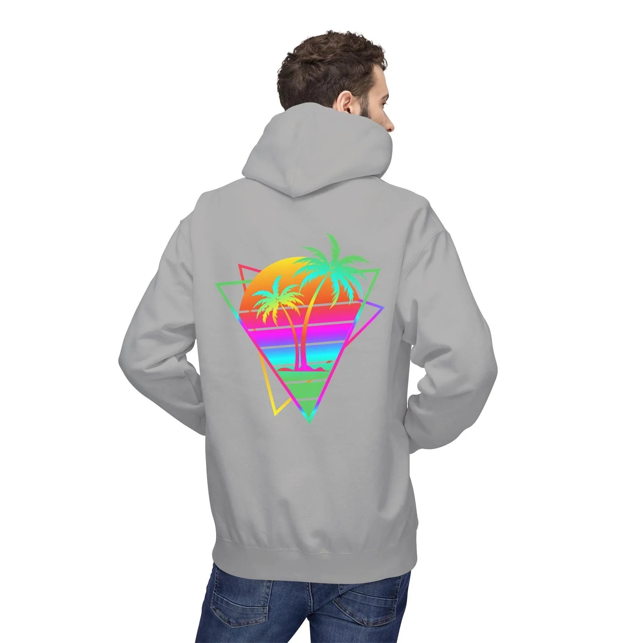 Vaporwave Vintage Fleece Hoodie for Ultimate Comfort and Style