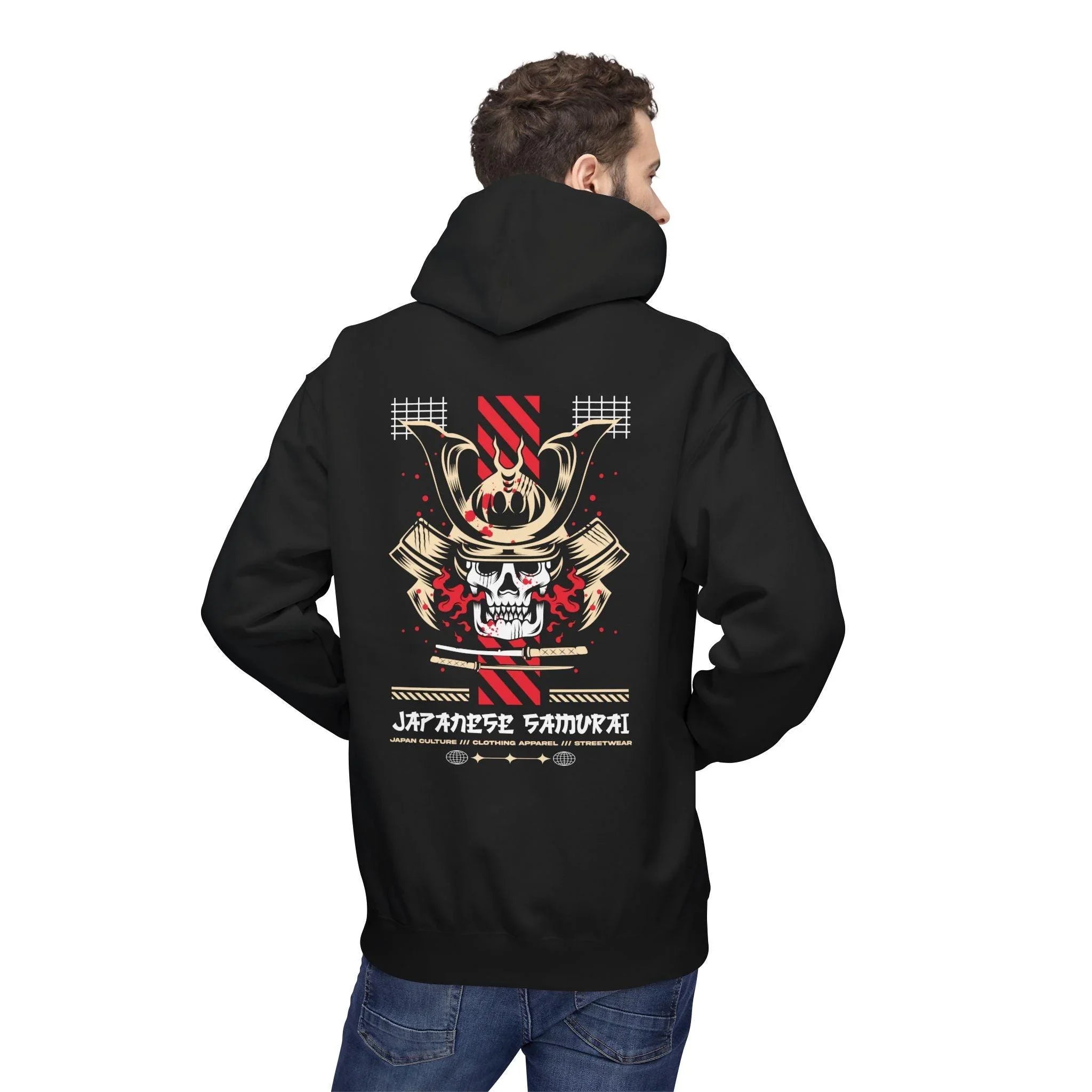 Ultimate Samurai Streetwear Fleece Hoodie for Comfort and Style