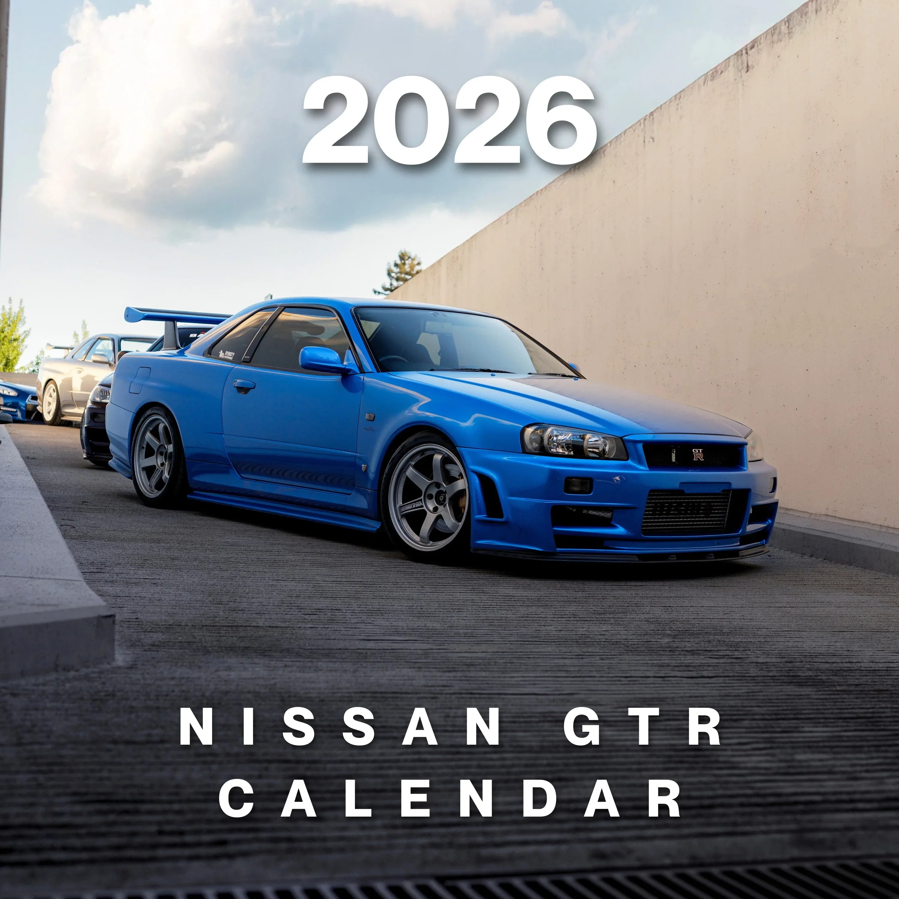 2026 Car Calendar - Nissan GTR Edition